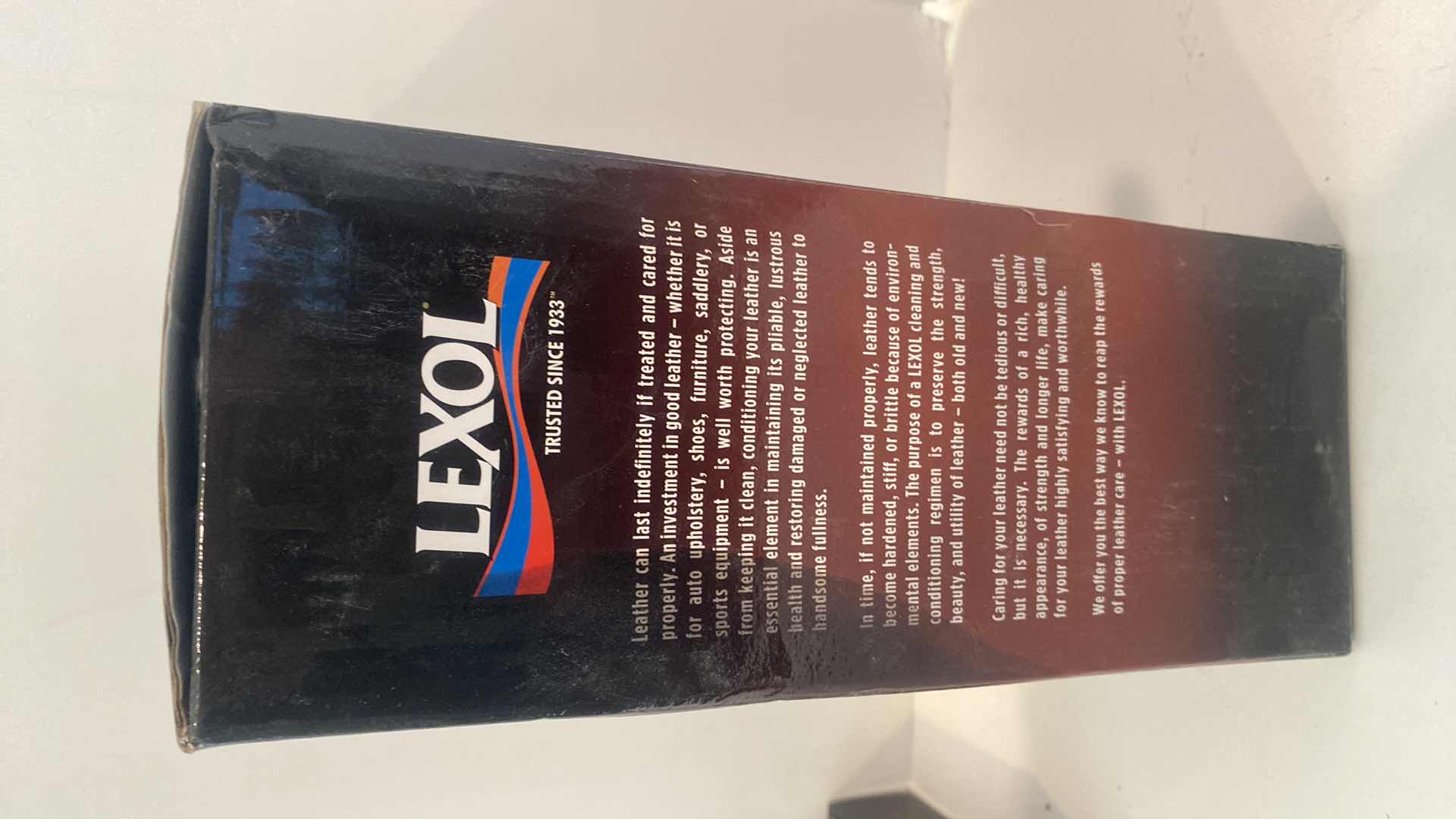 Photo 1 of LEXOL ULTIMATE LEATHER CARE KIT & COCONIX LEATHER & VINYL REPAIR KIT