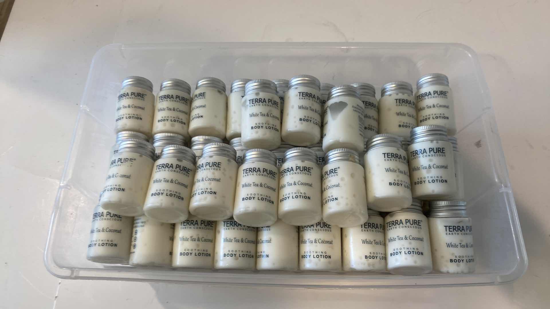 Photo 1 of TRAVEL SIZE 40 TERRA PURE BODY LOTION & 57 CLEANSING SOAPS