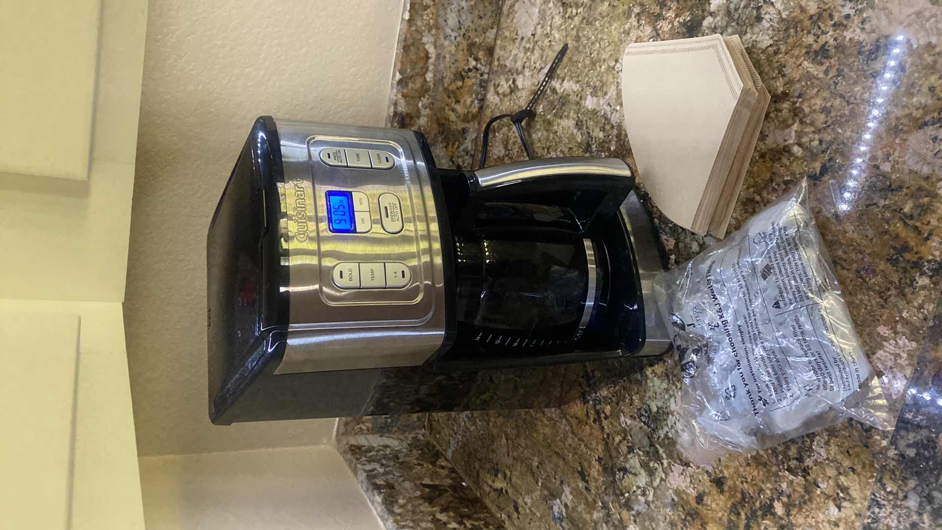 Photo 1 of CUISINART COFFEE MAKER WITH FILTERS