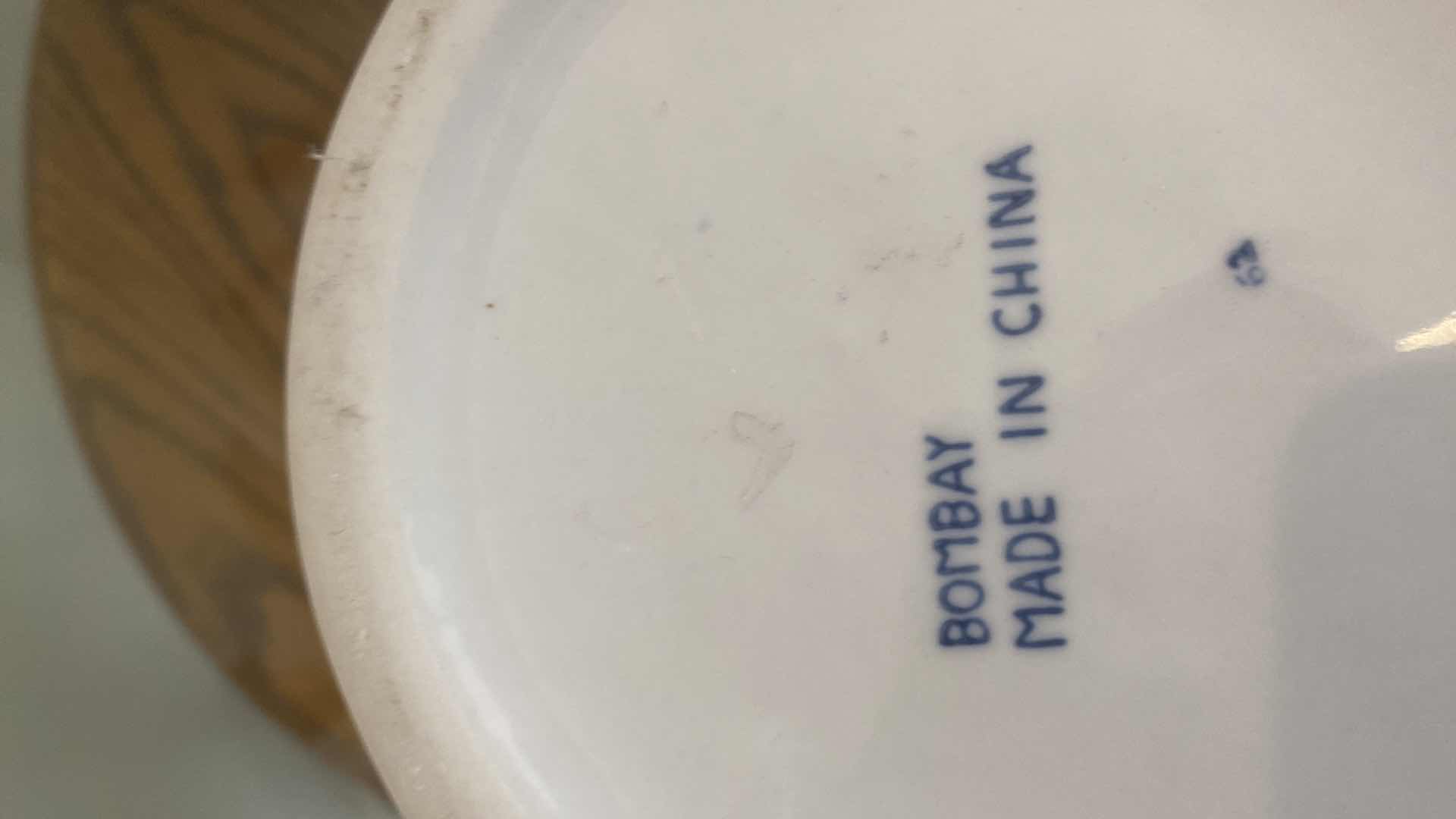 Photo 1 of BLUE & WHITE CHINESE CERAMIC VASE H12”