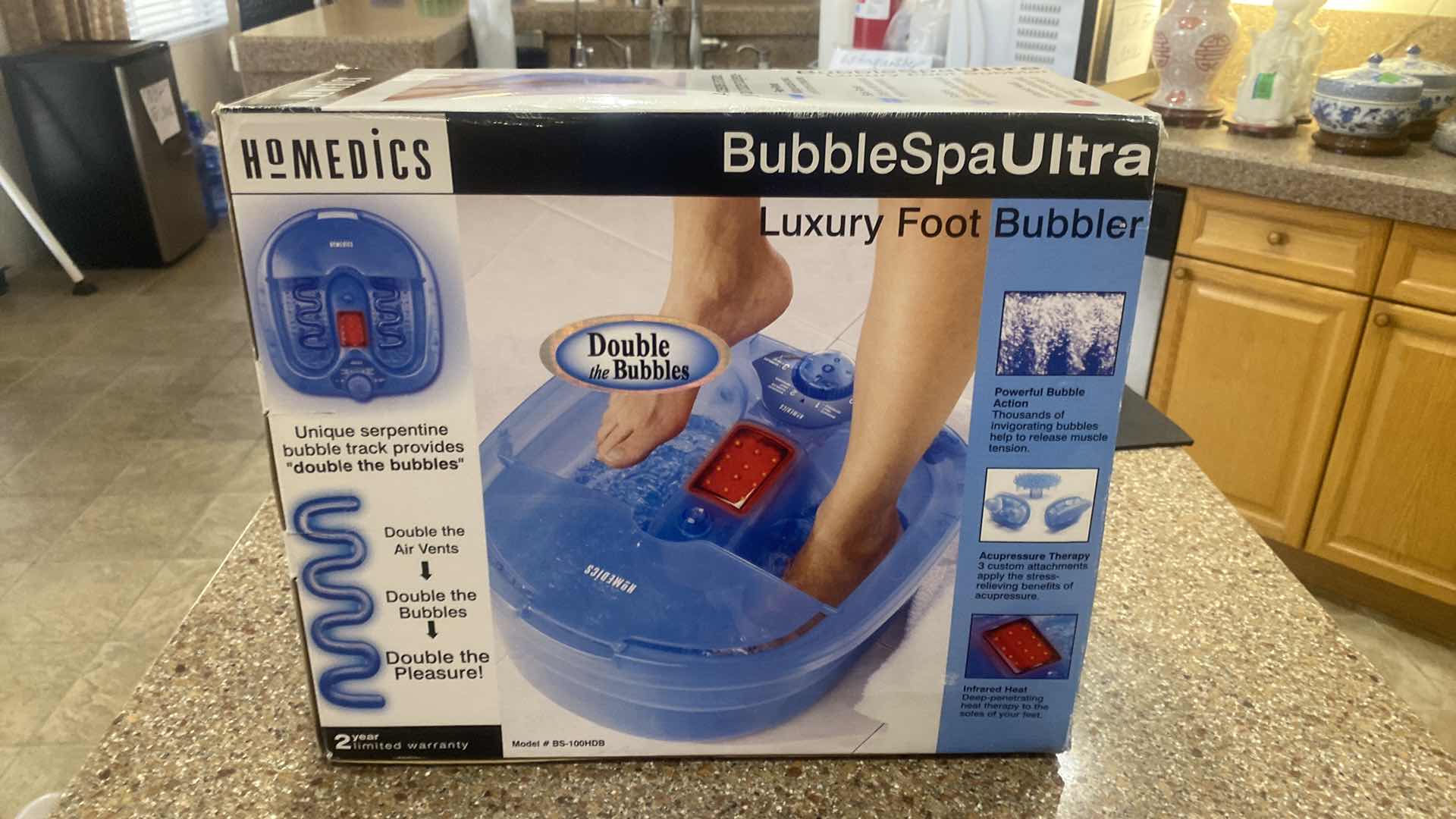 Photo 1 of HOMEDICS BUBBLE SPA ULTRA