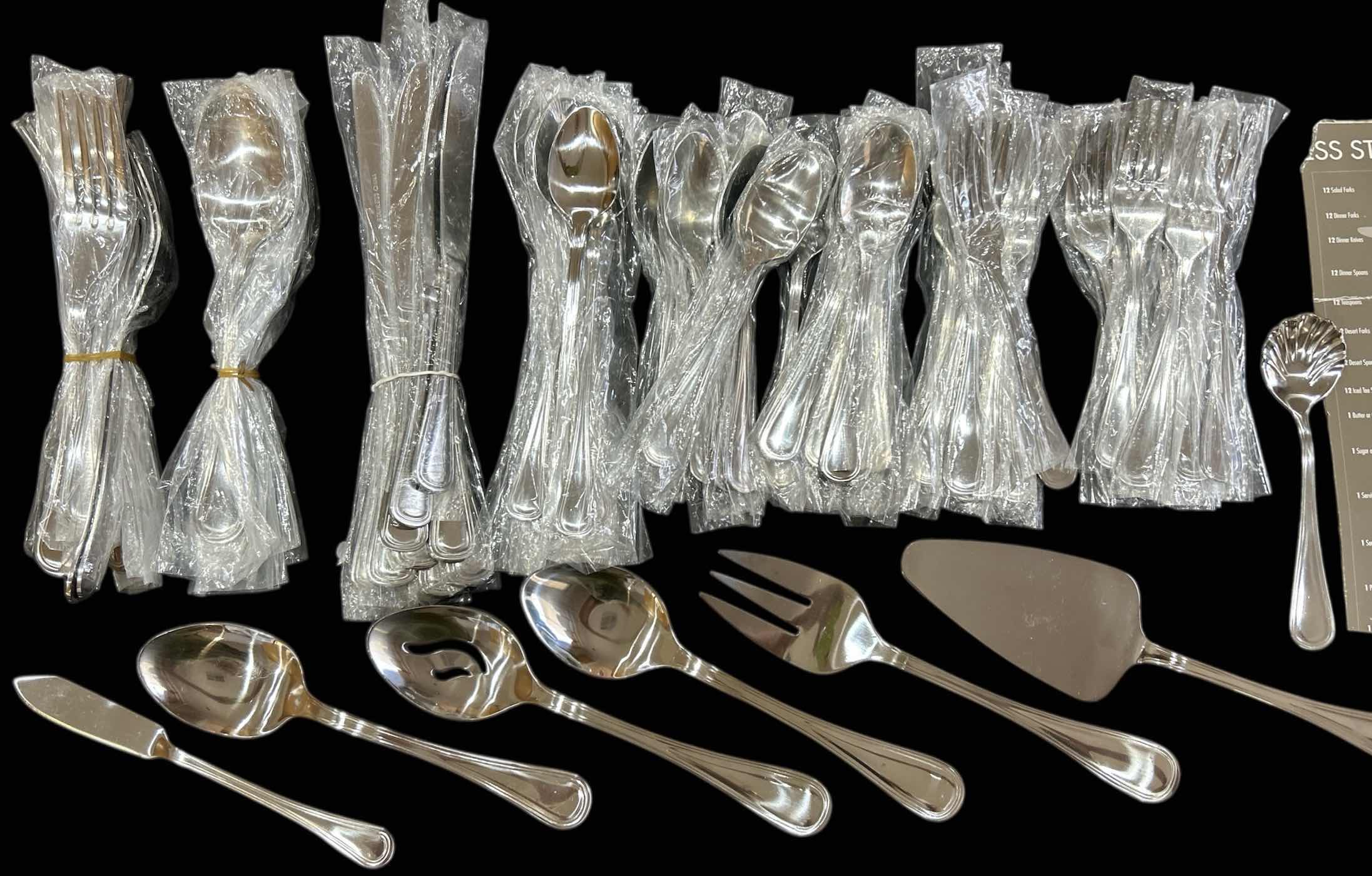 Photo 1 of 102PC NEW STAINLESS STEEL UTENSILS