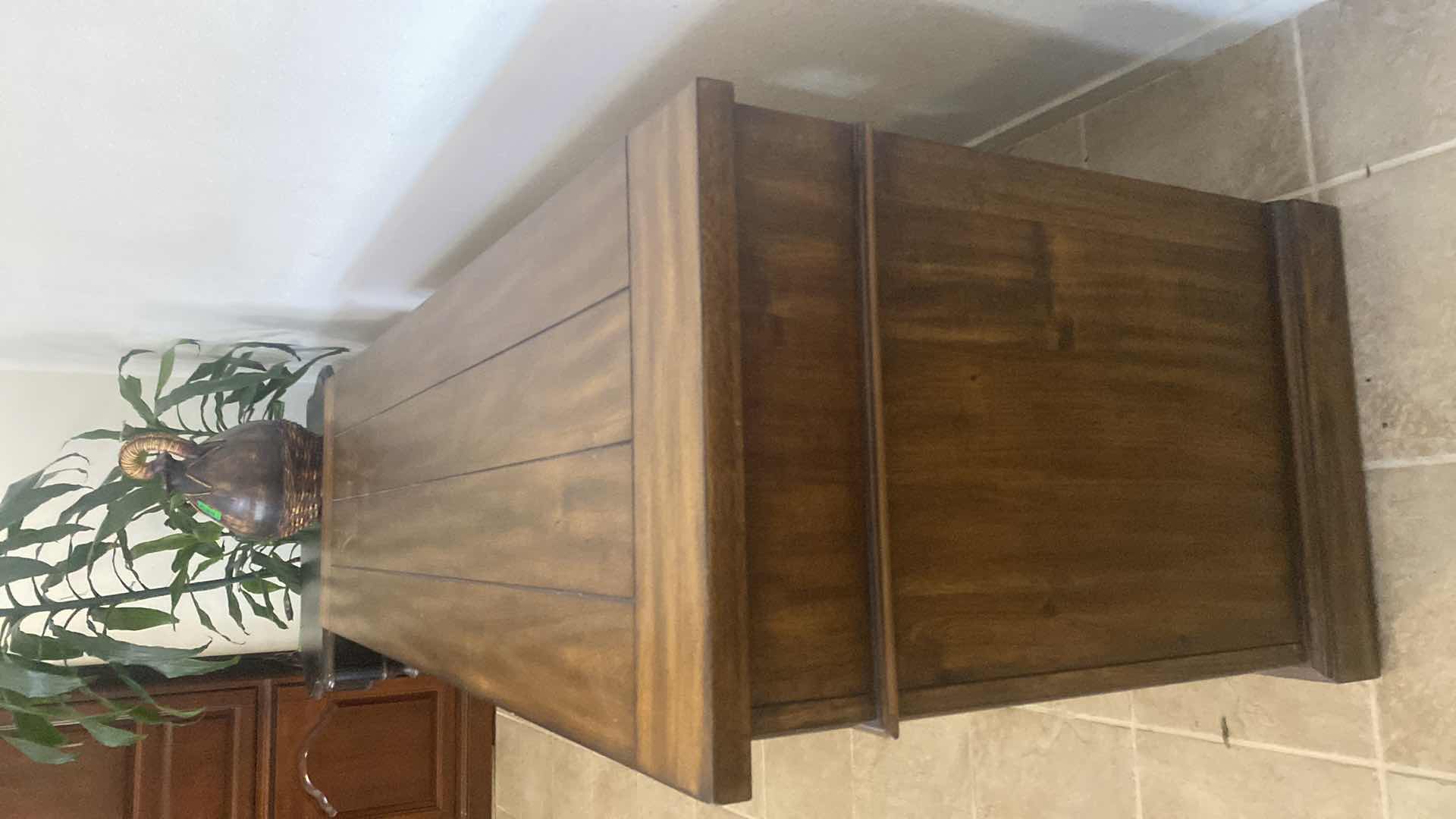 Photo 1 of WOOD FARMHOUSE STYLE SIDEBOARD/ENTERTAINMENT CENTER 66“ x 20“ H31”