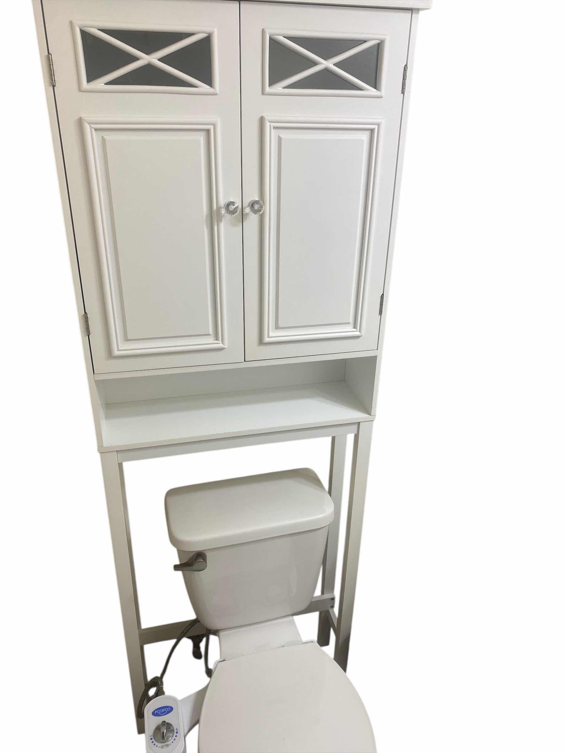 Photo 1 of WHITE STORAGE ABOVE TOILET 24“ x 7 1/2“ H68”