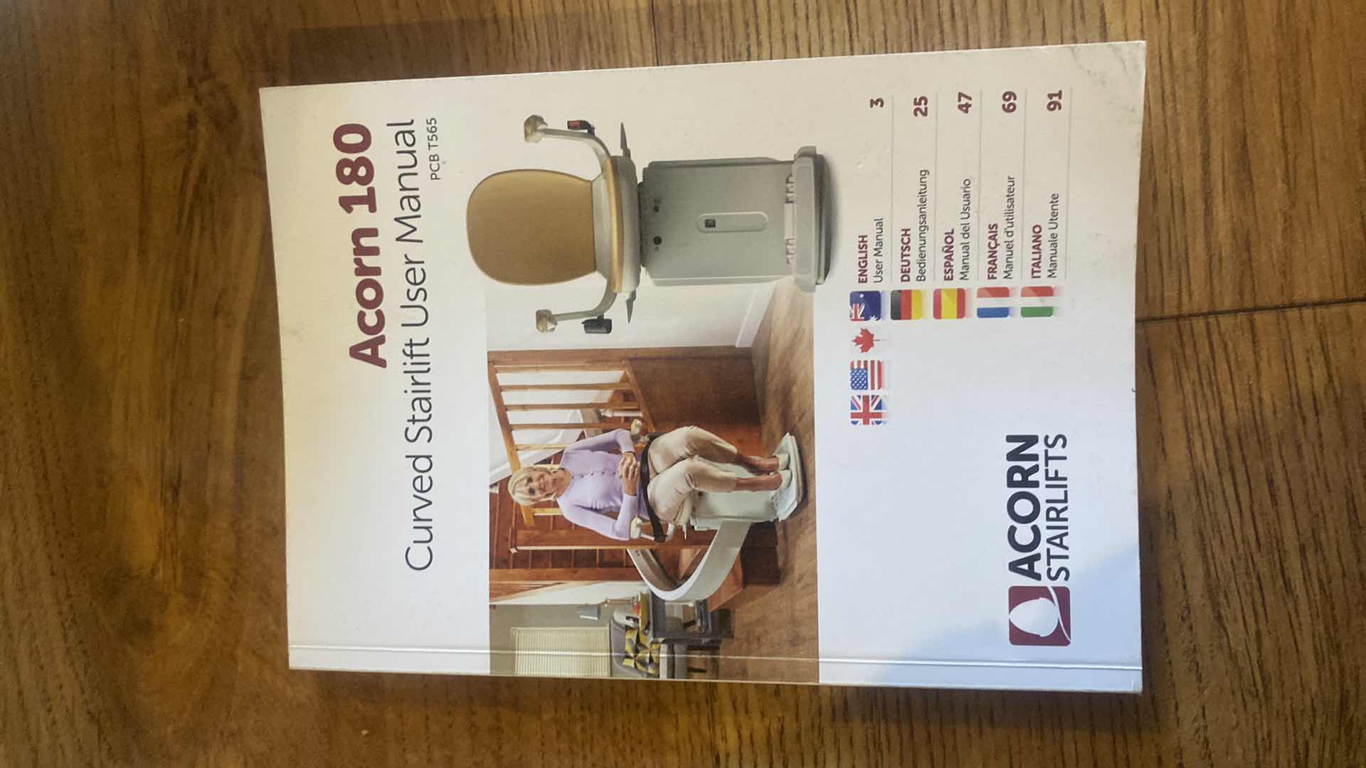 Photo 1 of $5000 ACORN 180 CURVED STAIRLIFT WITH MANUALS TRACK IS 23’ TO TOP OF STAIRS