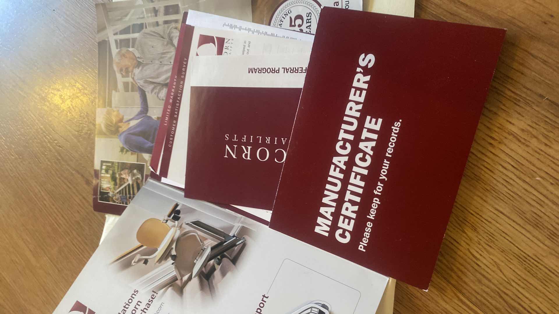 Photo 4 of $5000 ACORN 180 CURVED STAIRLIFT WITH MANUALS TRACK IS 23’ TO TOP OF STAIRS