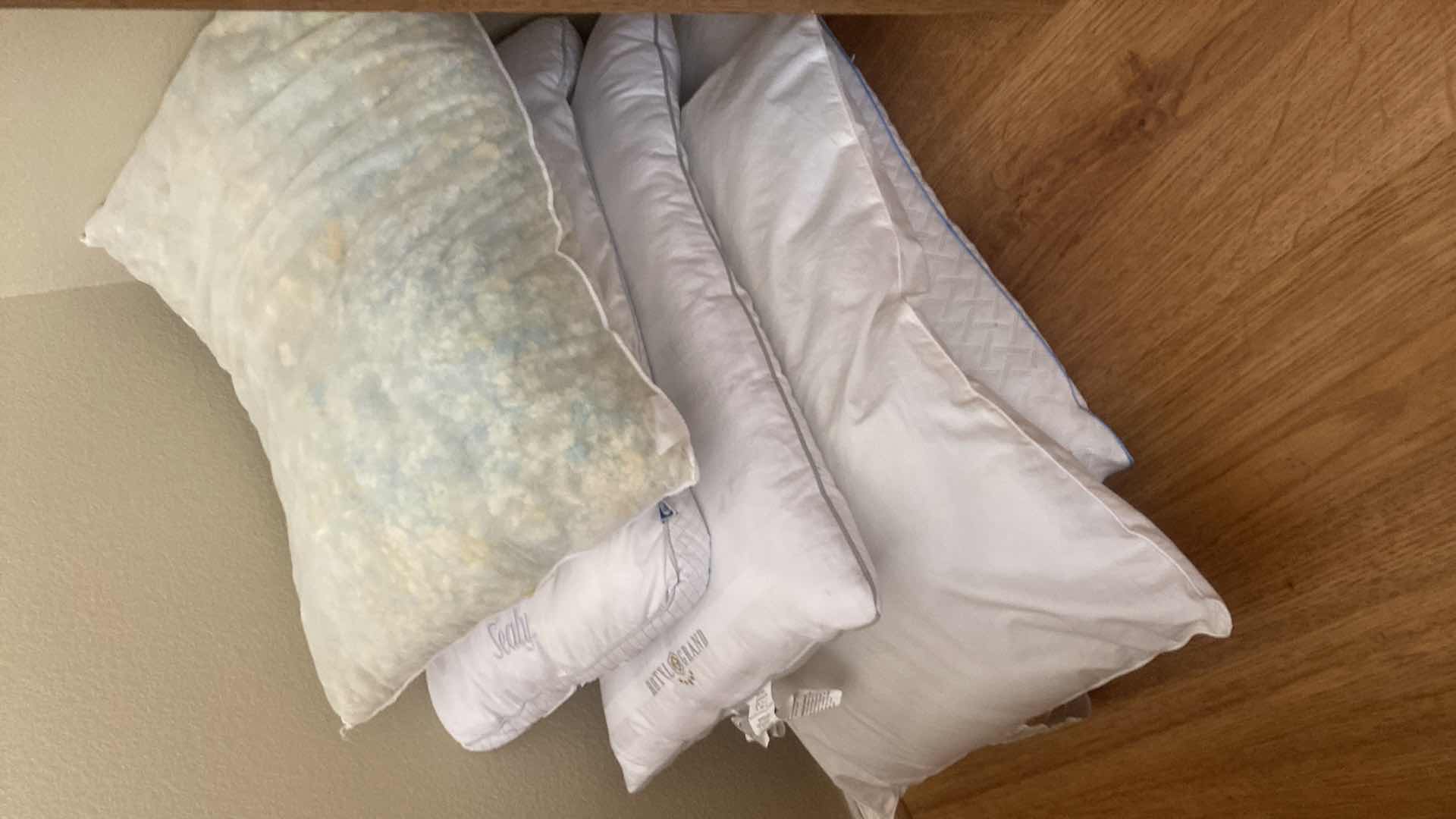 Photo 1 of 5 STANDARD SIZE BED PILLOWS