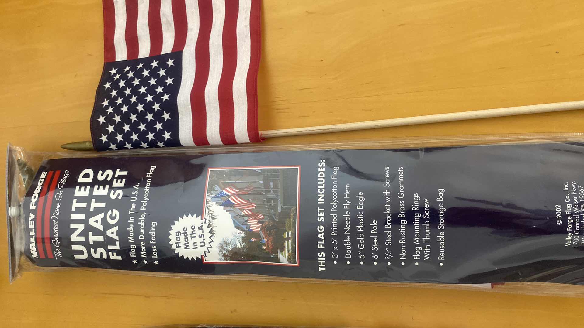 Photo 3 of 3 U.S. FLAGS VARIOUS SIZES