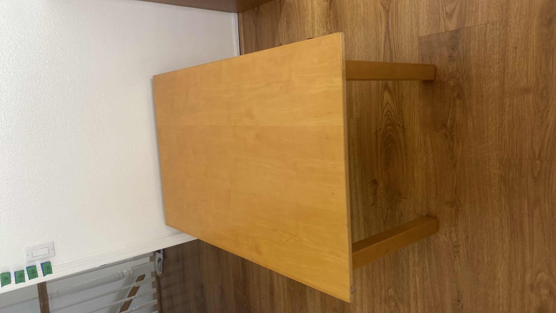 Photo 1 of WOOD TABLE 48” x 30” H 24”