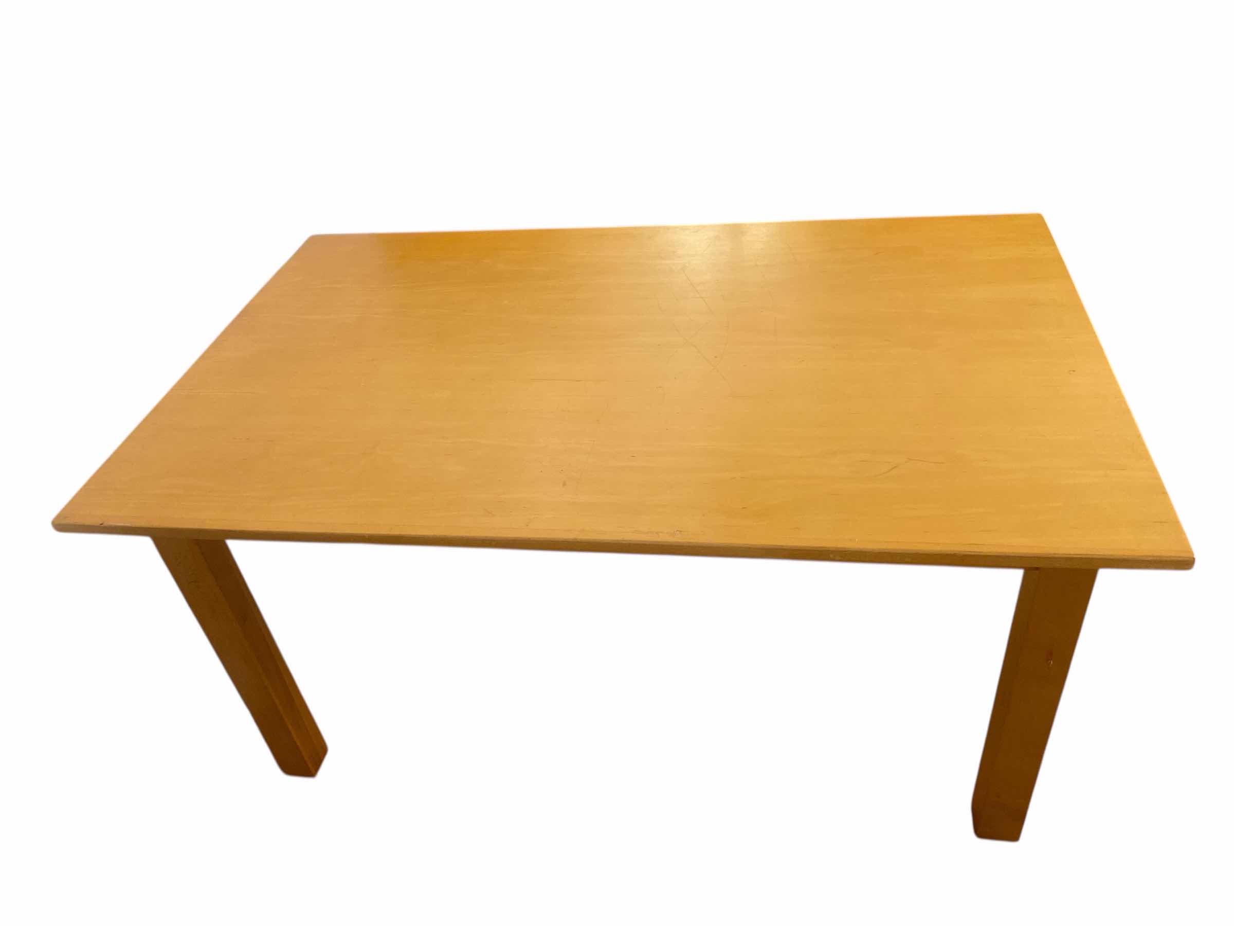 Photo 1 of WOOD TABLE 48” x 30” H 24”