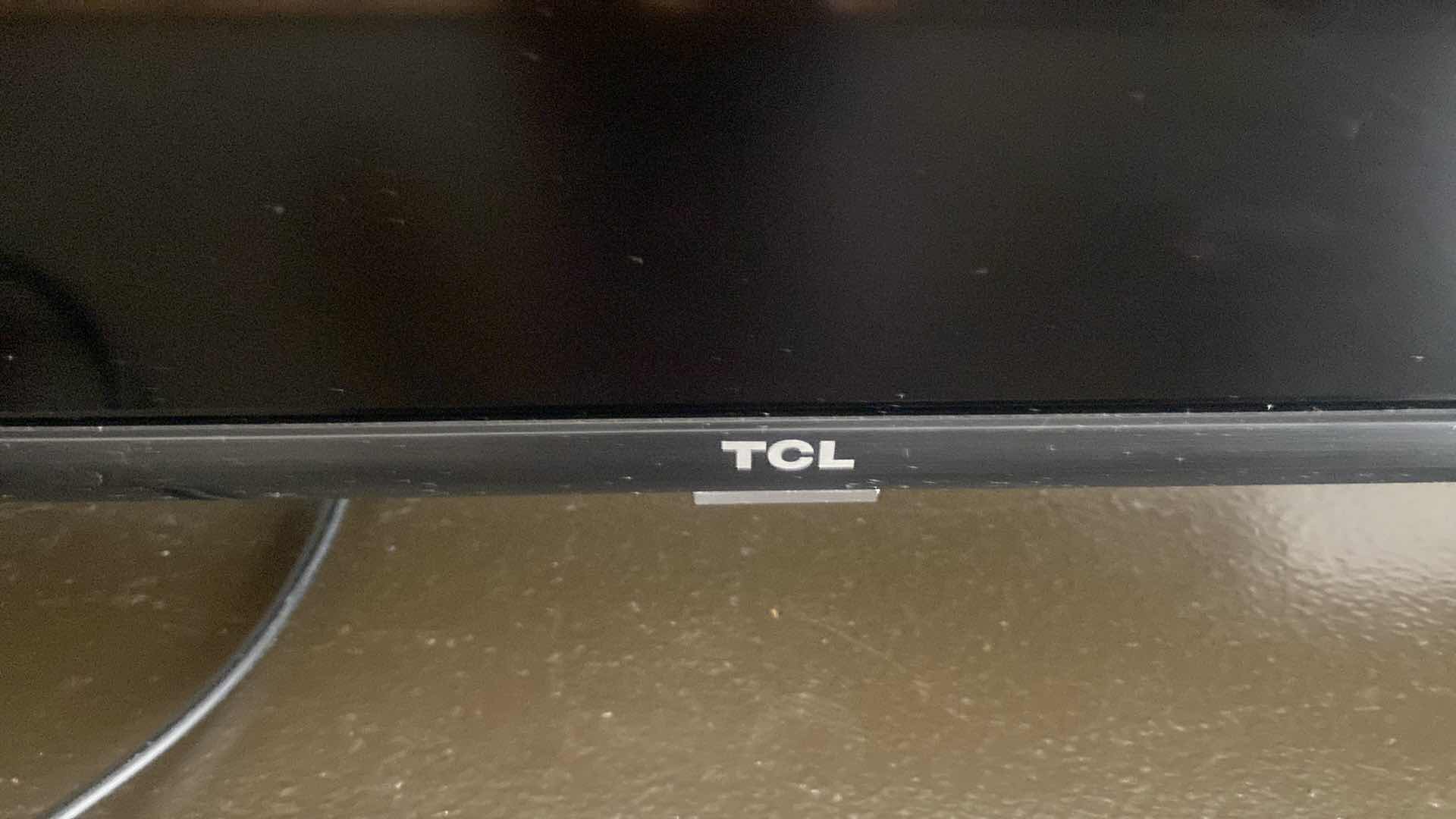 Photo 1 of 43” TCL TV - VARIOUS REMOTES - UNABLE TO TEST