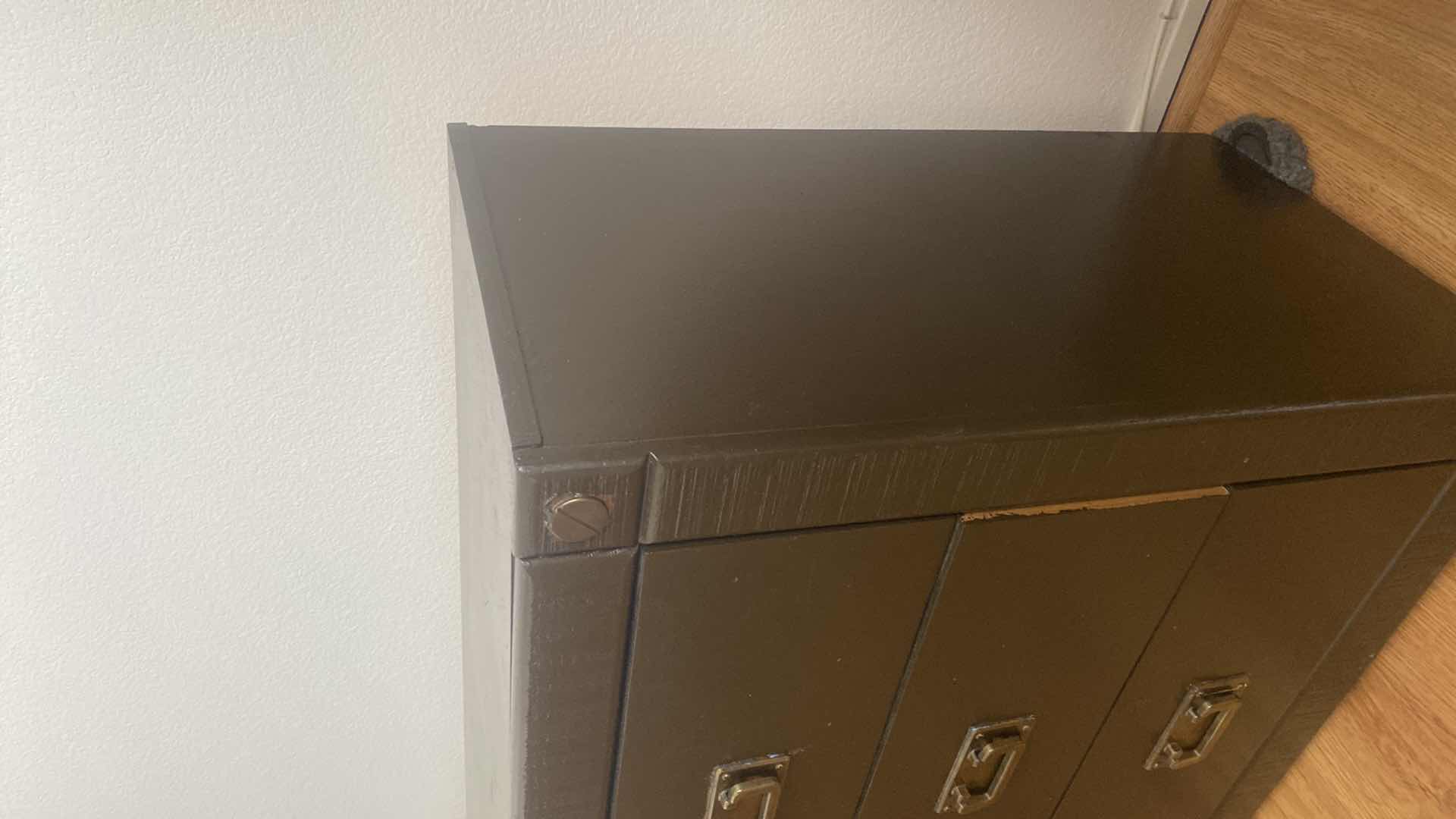 Photo 1 of BROWN WOOD 9 DRAWER ASIAN STYLE DRESSER 71“ x 17“ H30”