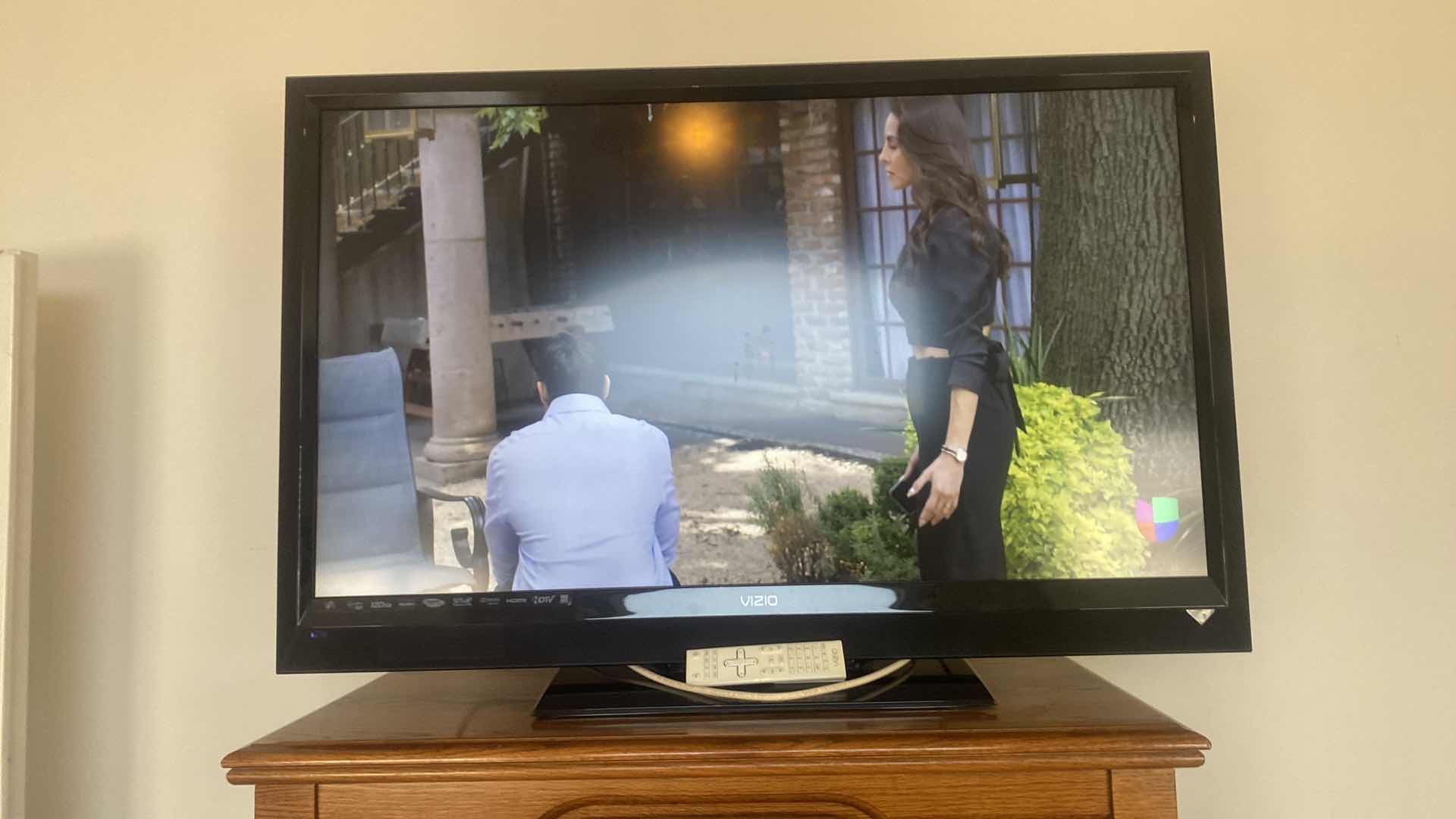 Photo 1 of 47” VIZIO TV WITH REMOTE