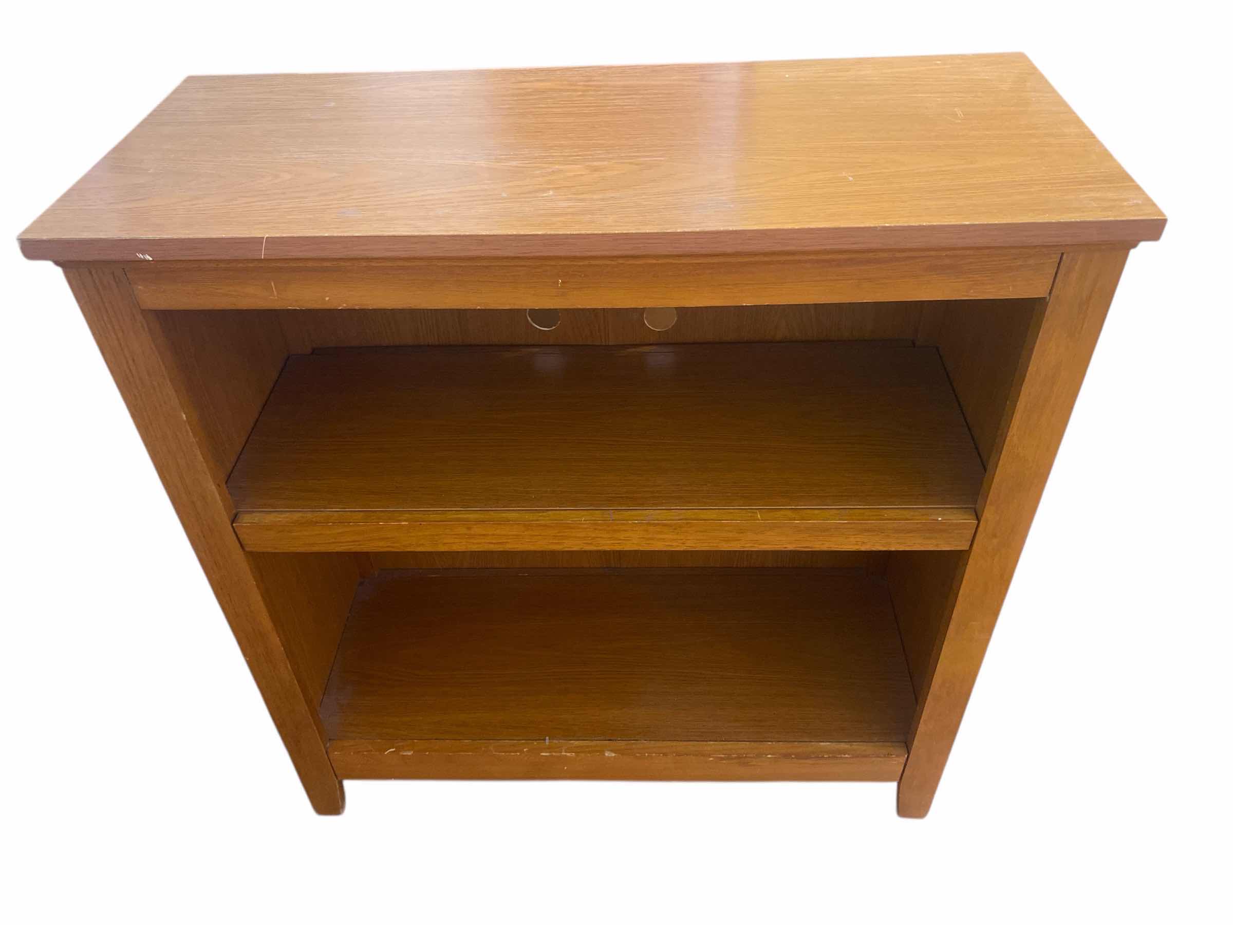Photo 1 of WOOD 2 SHELF BOOKCASE 32” x 13 1/2“ H “34”