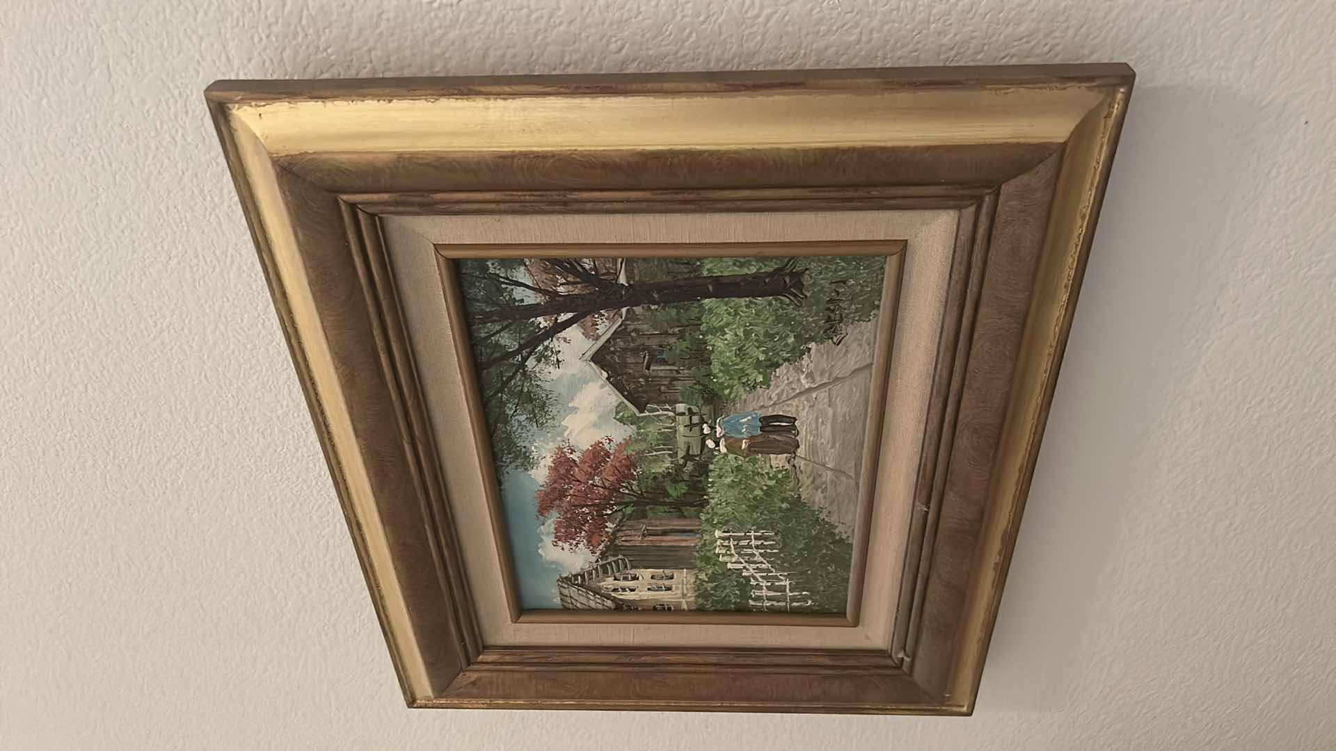 Photo 5 of FRAMED OIL ON CANVAS SIGNED  ARTWORK 16” x H14”