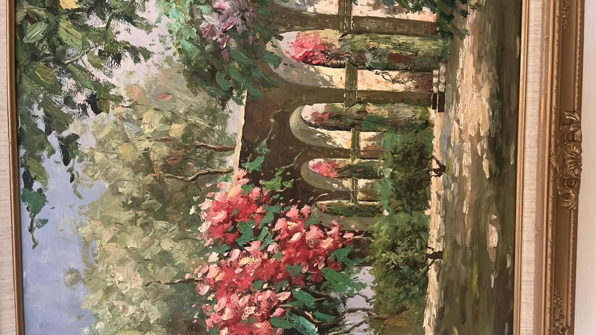 Photo 1 of FRAMED OIL ON CANVAS  ARTWORK 27” x H31”