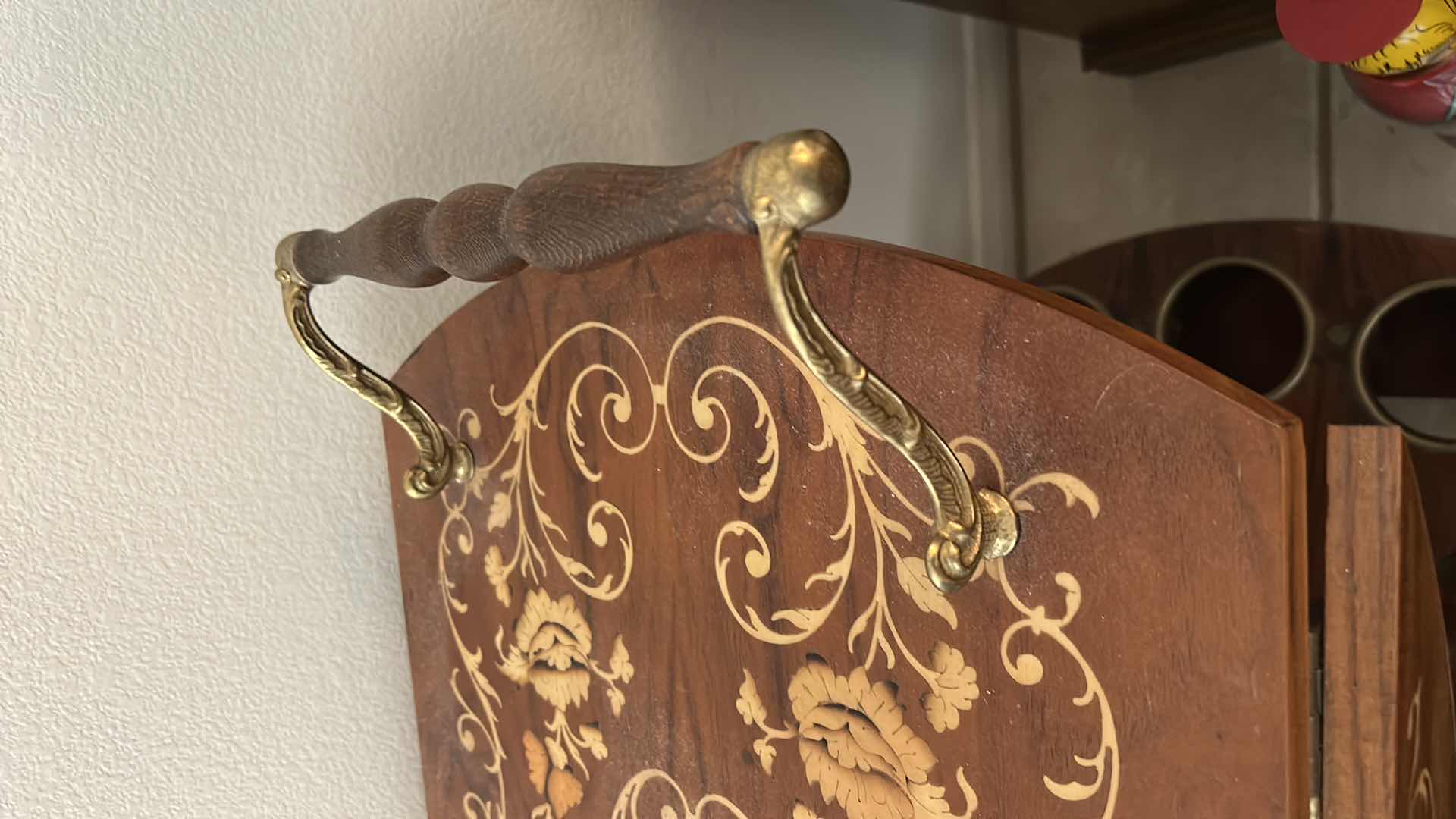 Photo 5 of VINTAGE PAINTED BARCART 30“ x 16“ x 26