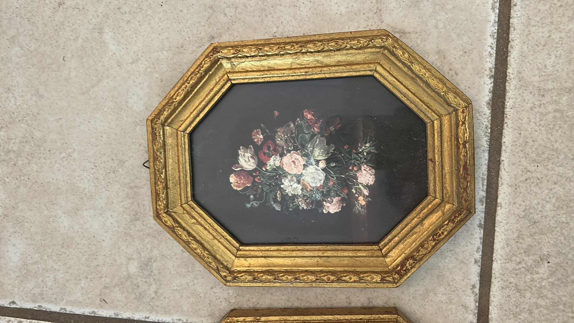 Photo 1 of GOLD FRAMED STILL LIFE ARTWORK MADE IN ITALY H9”