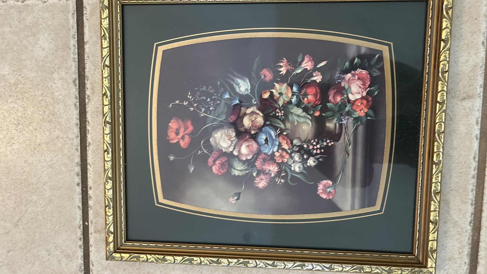 Photo 2 of 3 PC VINTAGE FRAMED STILL LIFE ARTWORK 11” x H13”