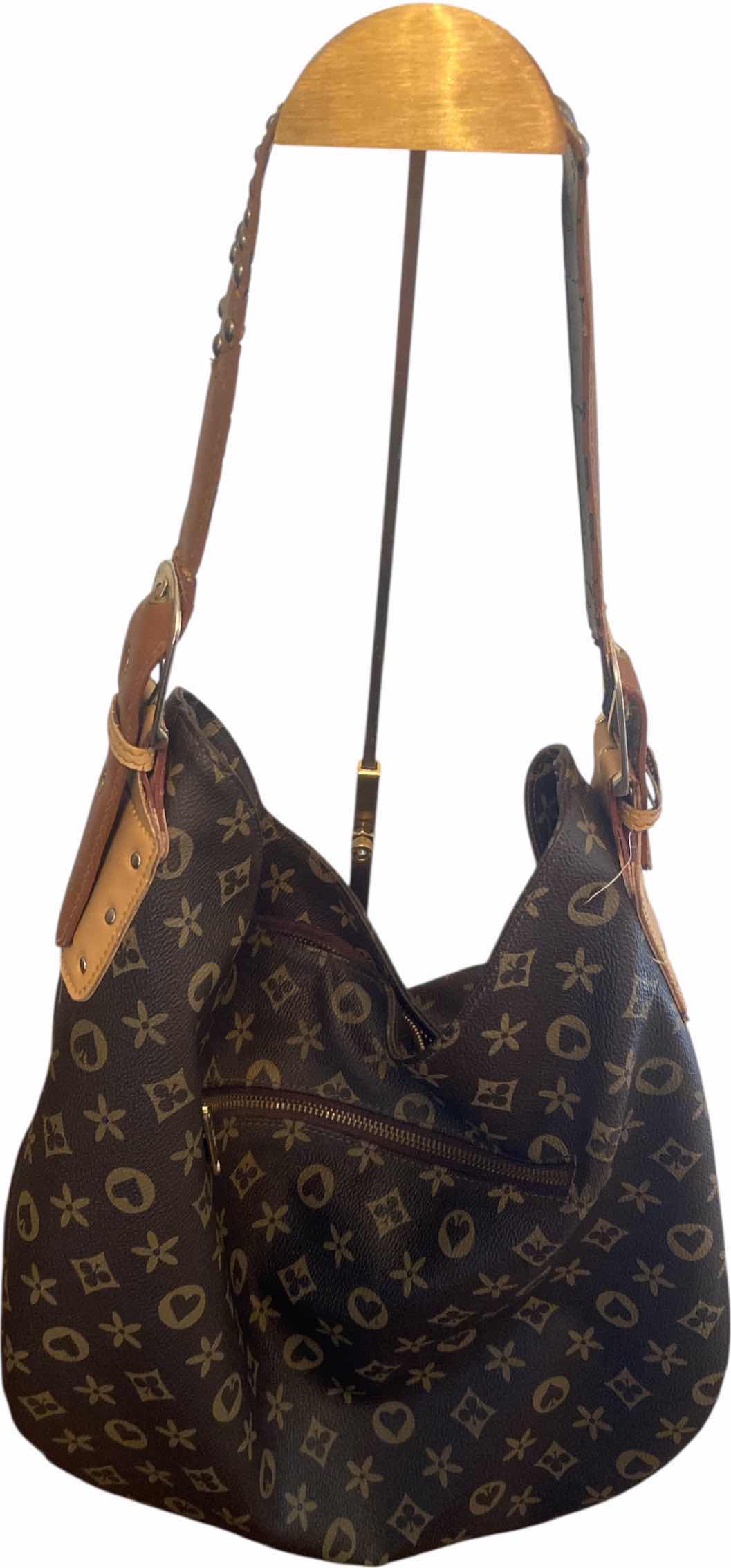 Photo 1 of LANY HANDBAG - HANDLE REQUIRES REPAIR 14” x 12”