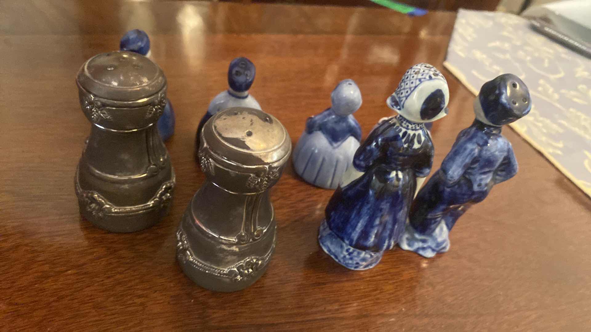 Photo 1 of 4 SETS SALT & PEPPER SHAKERS