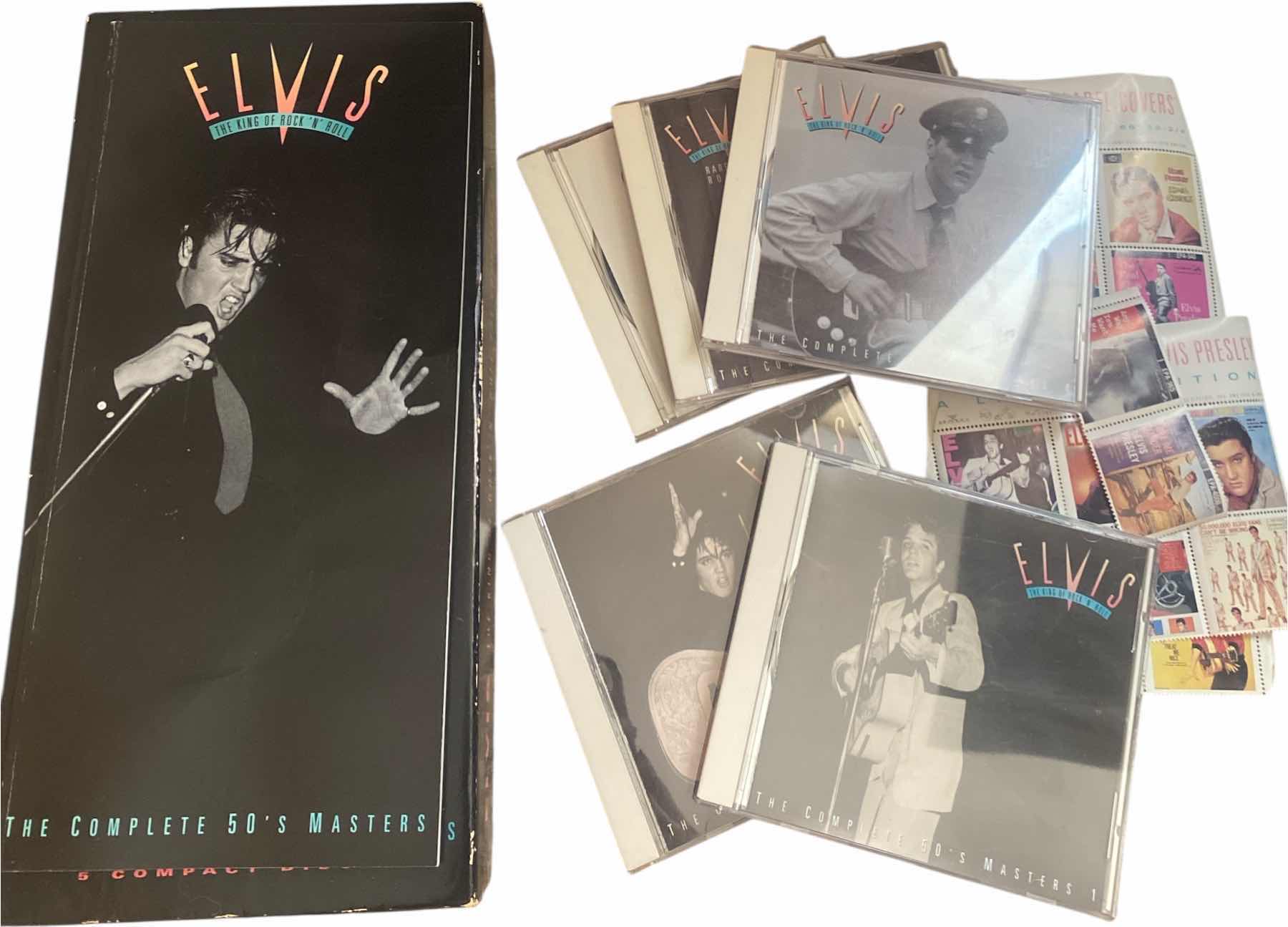 Photo 1 of ELVIS 5 CD’s “THE COMPLETE 60’s MASTERS & STAMPS
