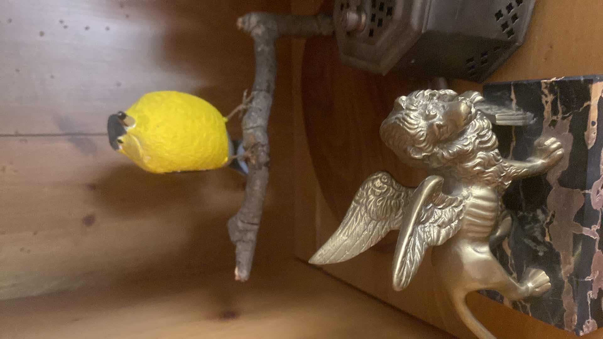 Photo 1 of 5 - HOME DECOR - BIRD LION & BELL TALLEST H7”