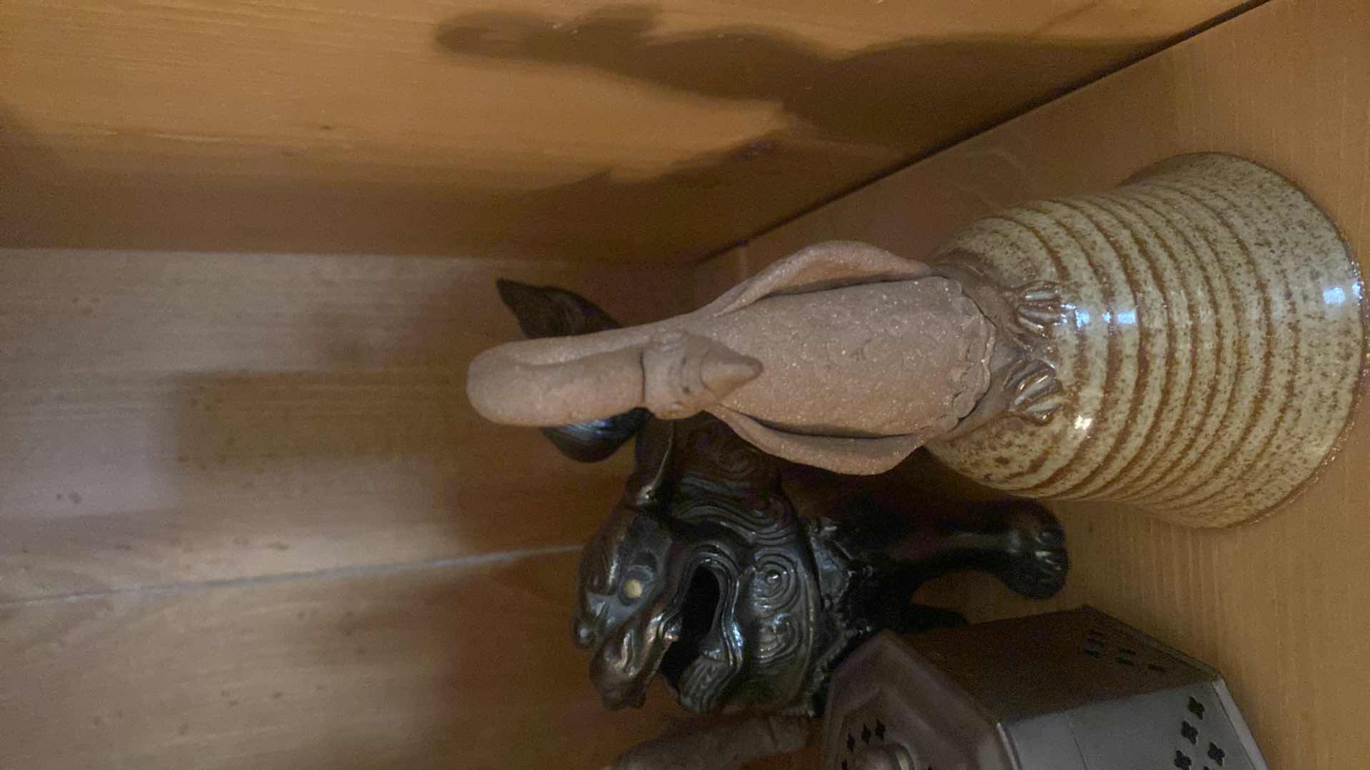 Photo 1 of 5 - HOME DECOR - BIRD LION & BELL TALLEST H7”