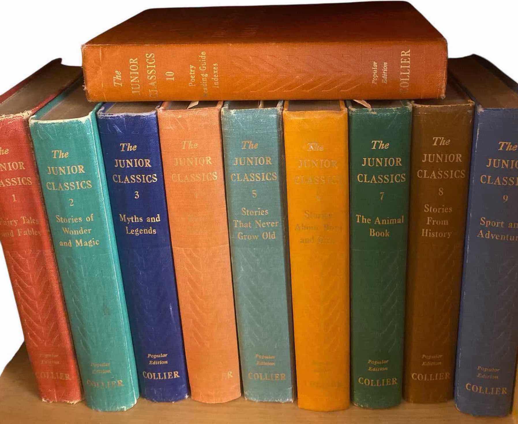 Photo 1 of BOOKS - THE JUNIOR CLASSICS 1-10