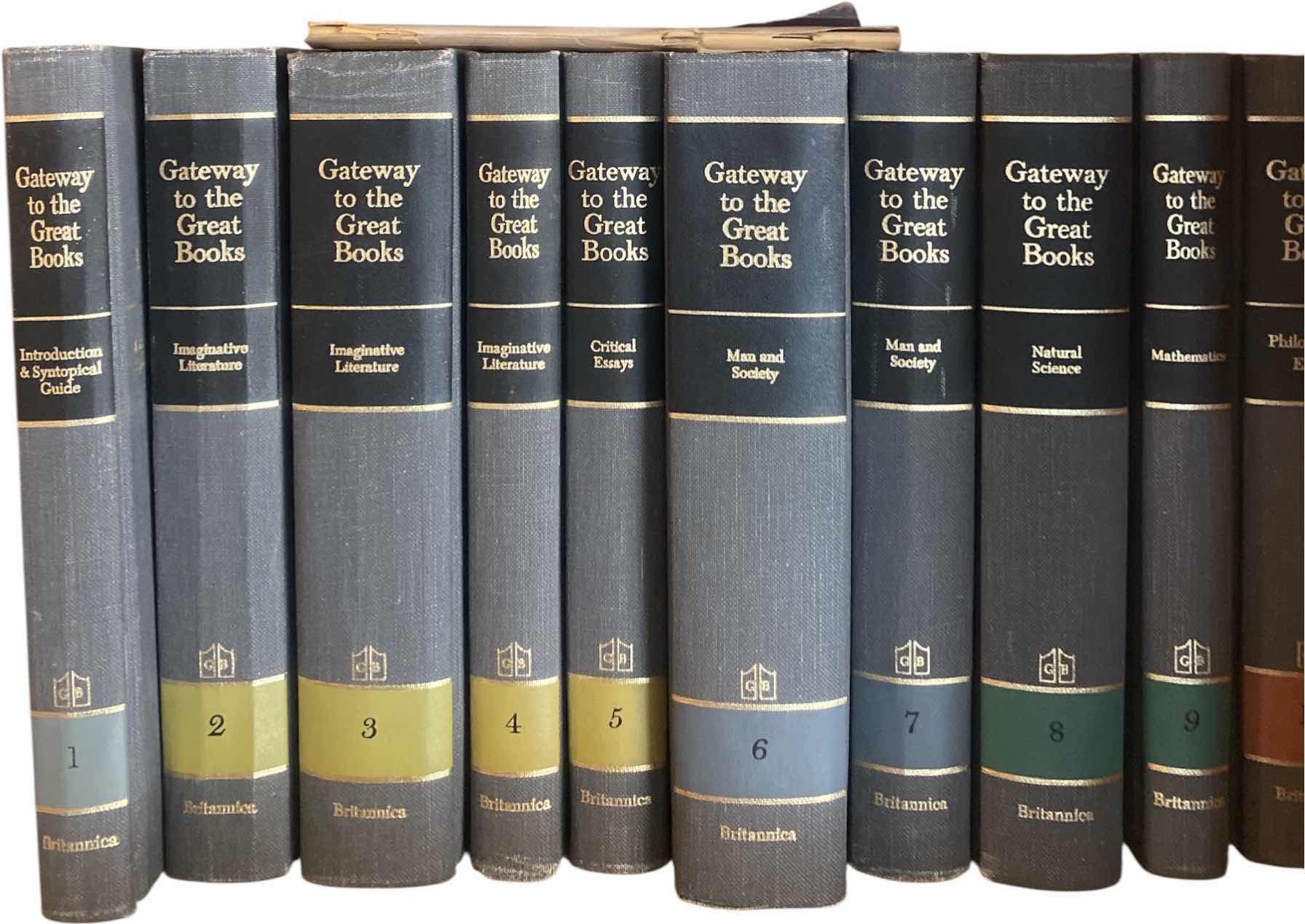Photo 1 of BOOKS - GATEWAY TO THE GREAT BOOKS VOLUMES 1 to 10