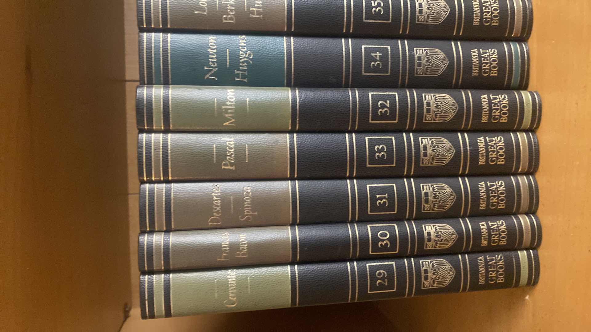Photo 1 of BOOKS - BRITANNICA GREAT BOOKS VOLUMES 1 to 54
