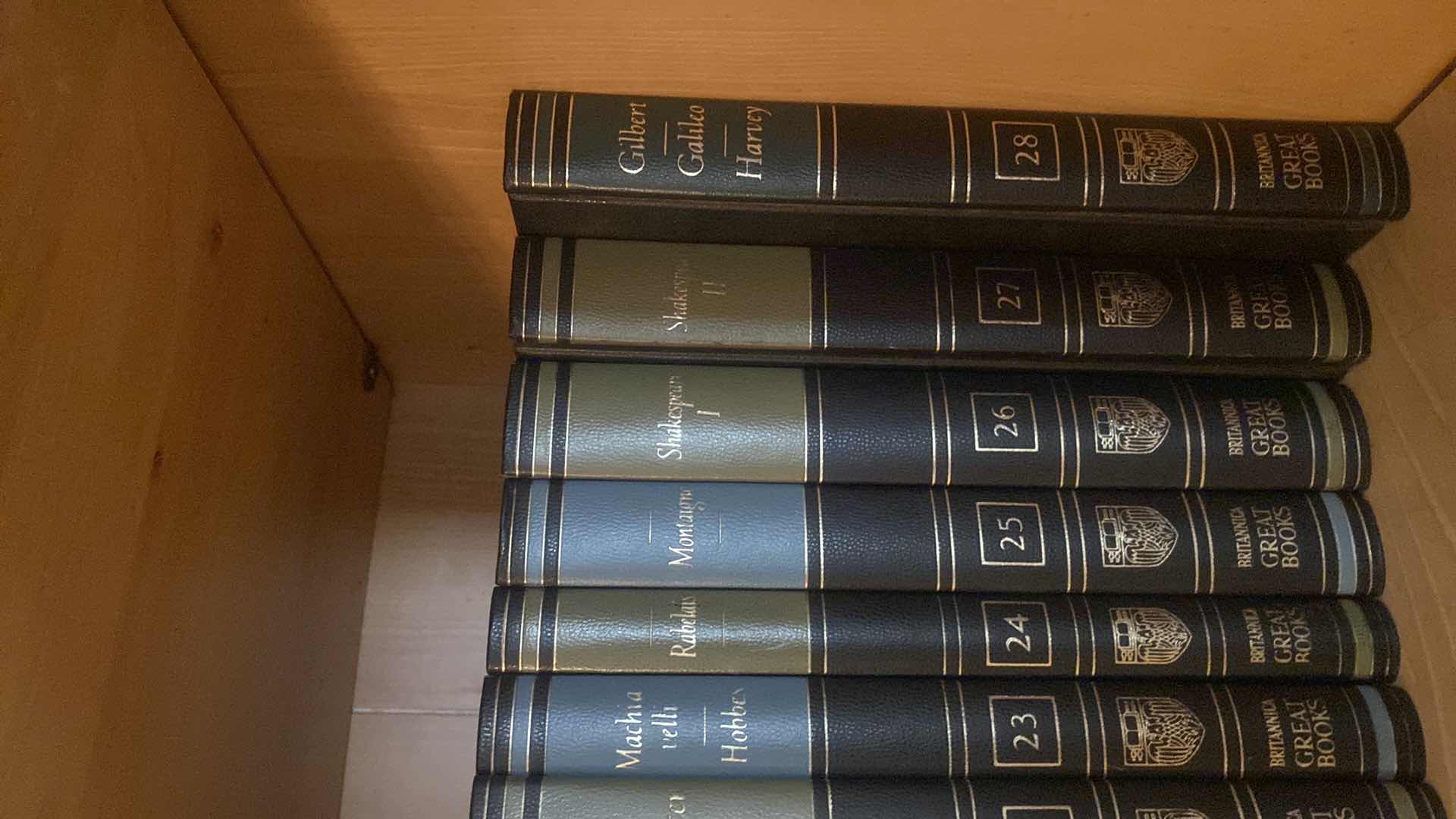 Photo 1 of BOOKS - BRITANNICA GREAT BOOKS VOLUMES 1 to 54