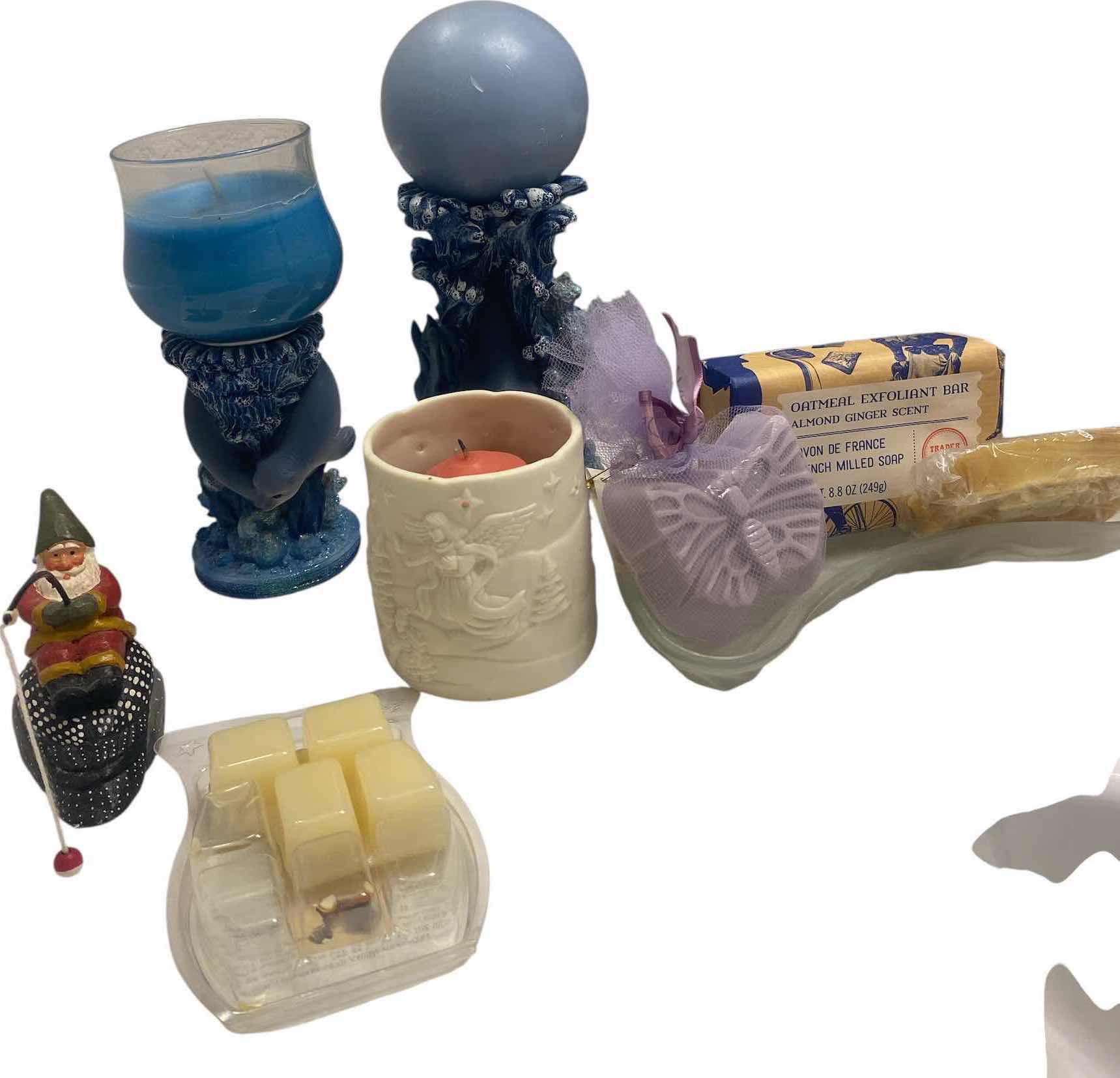 Photo 1 of 11 - SOAPS CANDLES & CANDLE HOLDERS TALLEST 5 1/2”