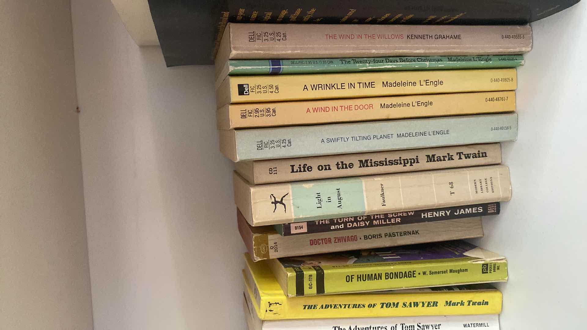 Photo 1 of 3 - SHELFS OF BOOKS - PAPER BACK & HARDBOUND - VARIOUS AUTHORS & GENRES