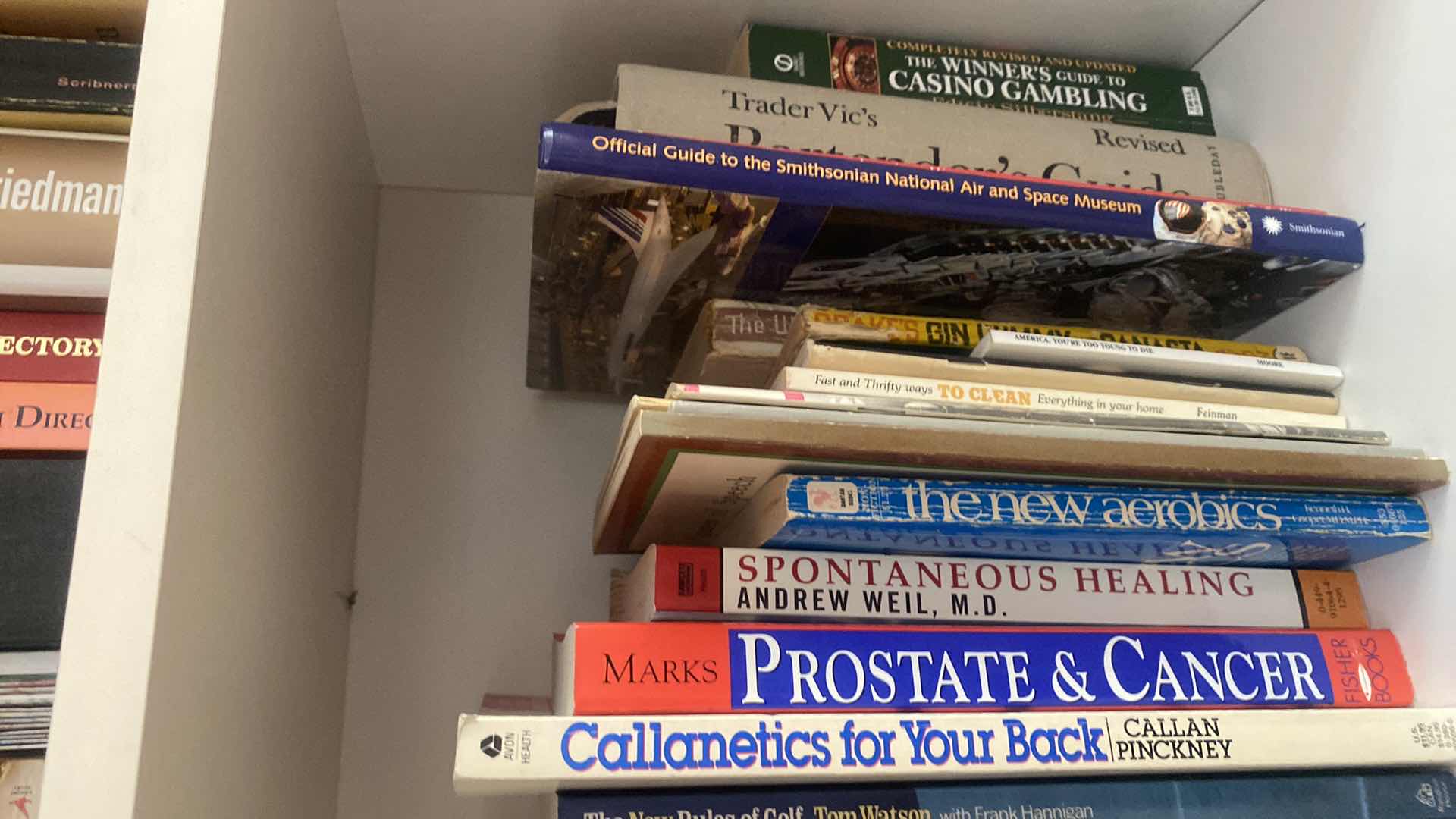 Photo 1 of 3 - SHELFS OF BOOKS - PAPER BACK & HARDBOUND - VARIOUS AUTHORS & GENRES