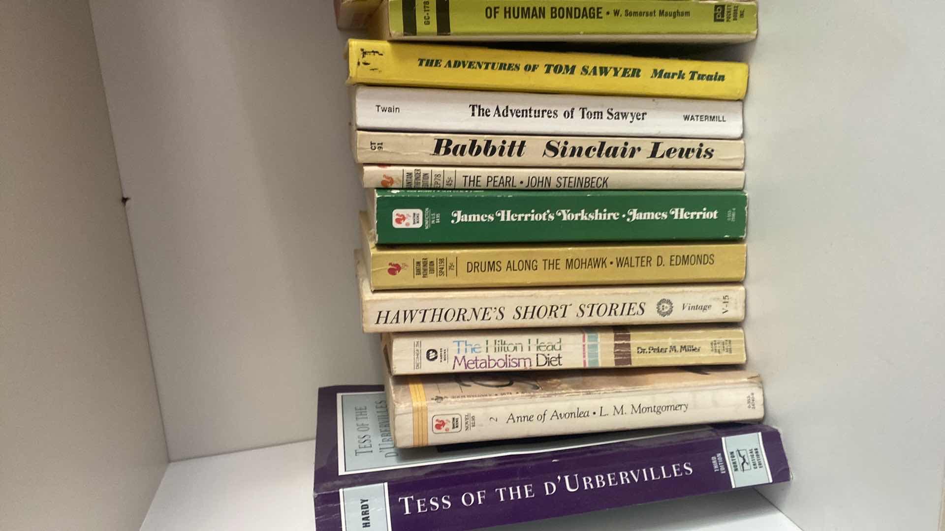 Photo 1 of 3 - SHELFS OF BOOKS - PAPER BACK & HARDBOUND - VARIOUS AUTHORS & GENRES