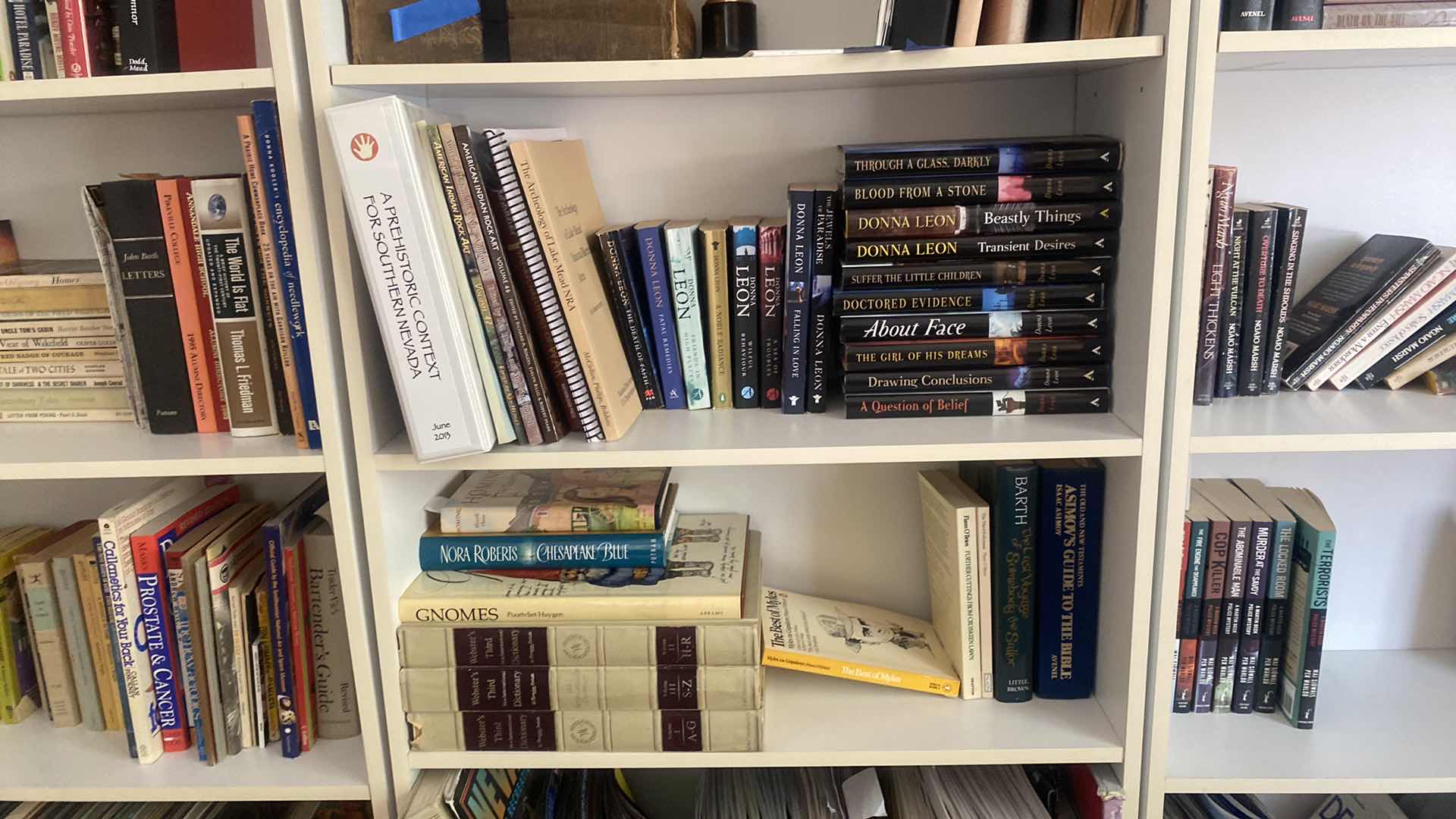 Photo 1 of 2 —SHELFS OF BOOKS