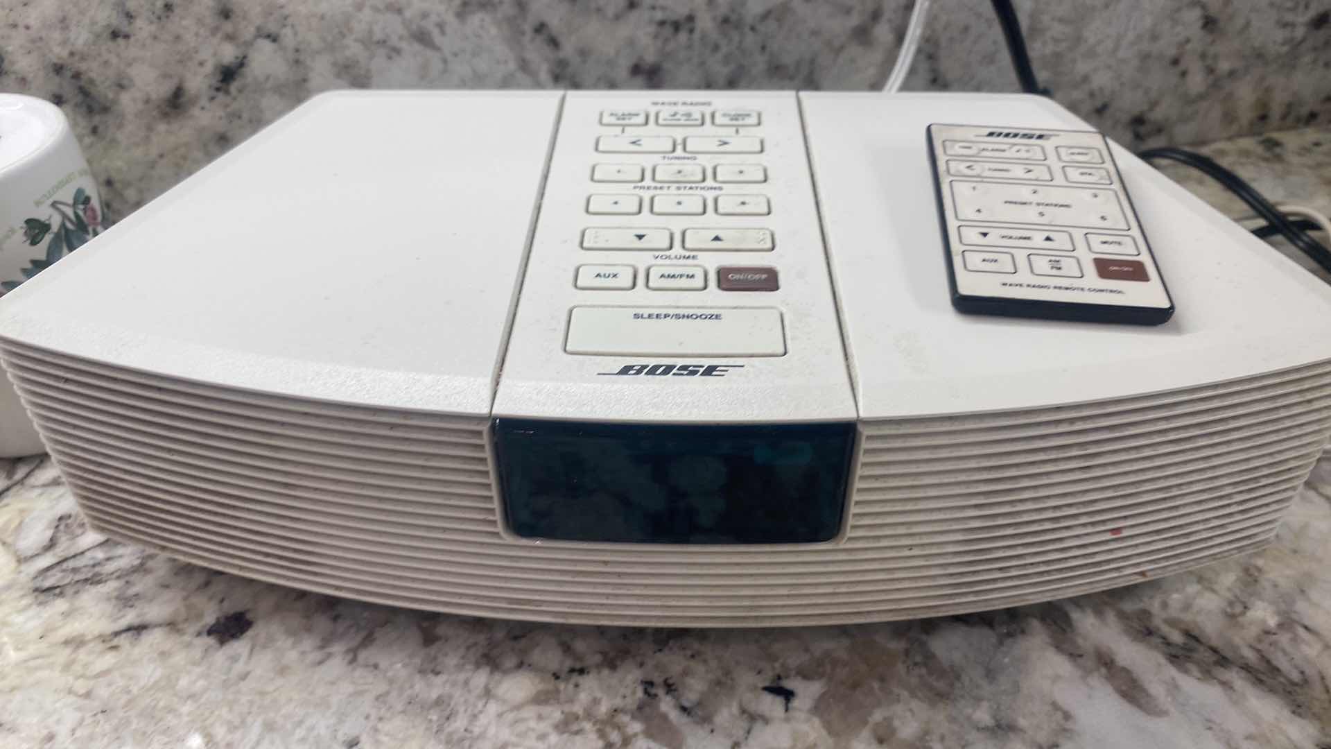 Photo 1 of BOSE CLOCK RADIO WITH REMOTE