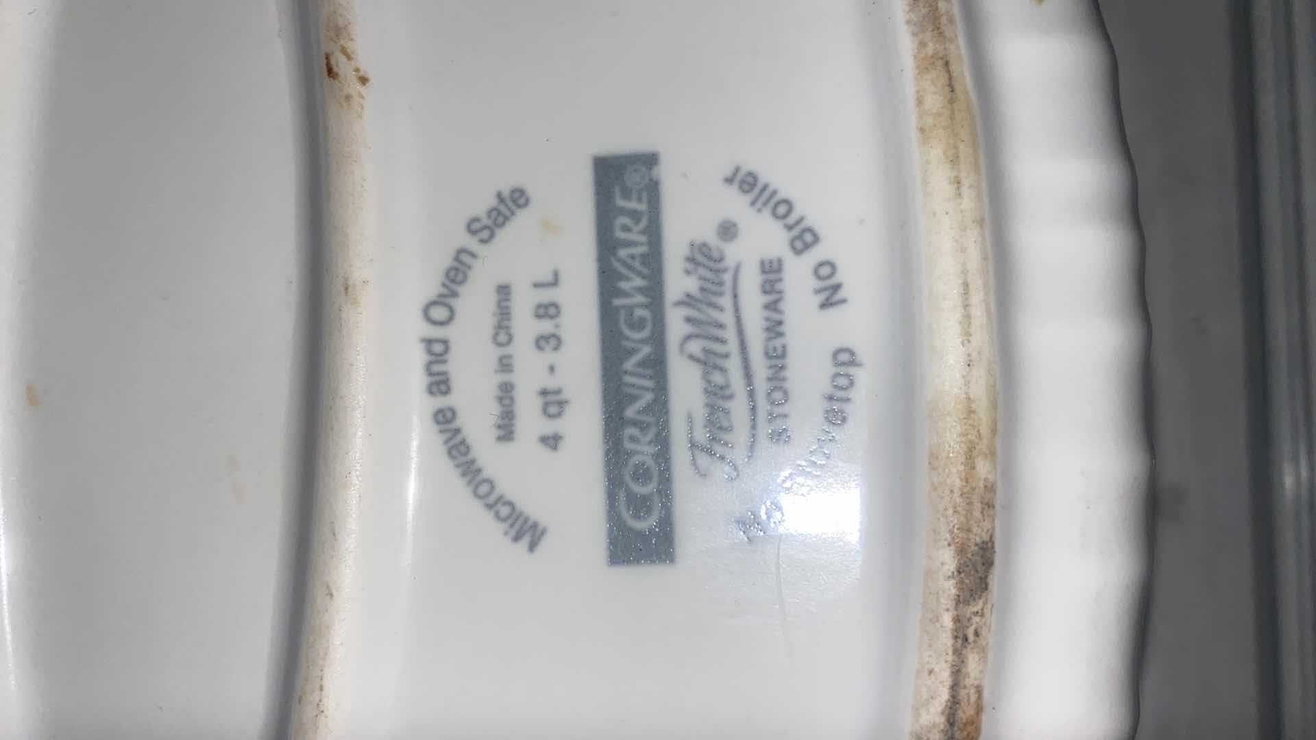 Photo 1 of CORNING-WARE CASSEROLE DISH 16”