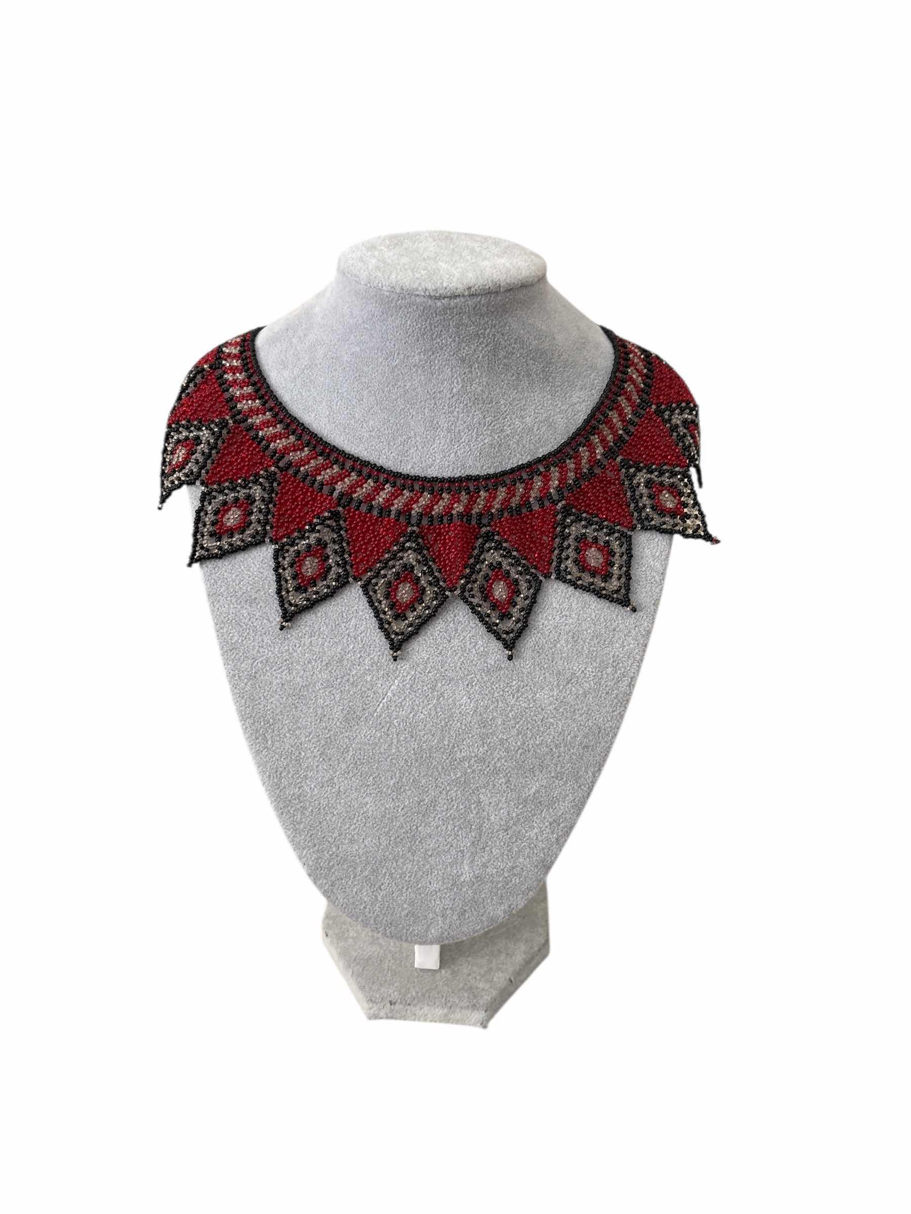 Photo 1 of BEADED CHOKER COLLAR AND LONG NECKLACE