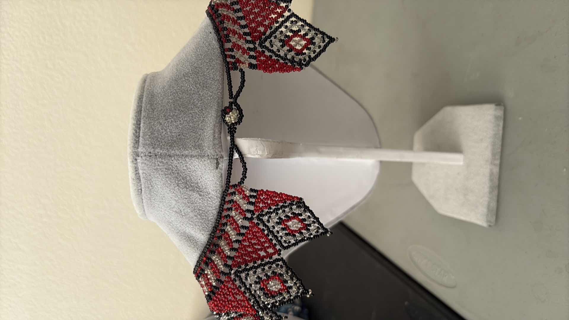 Photo 1 of BEADED CHOKER COLLAR AND LONG NECKLACE