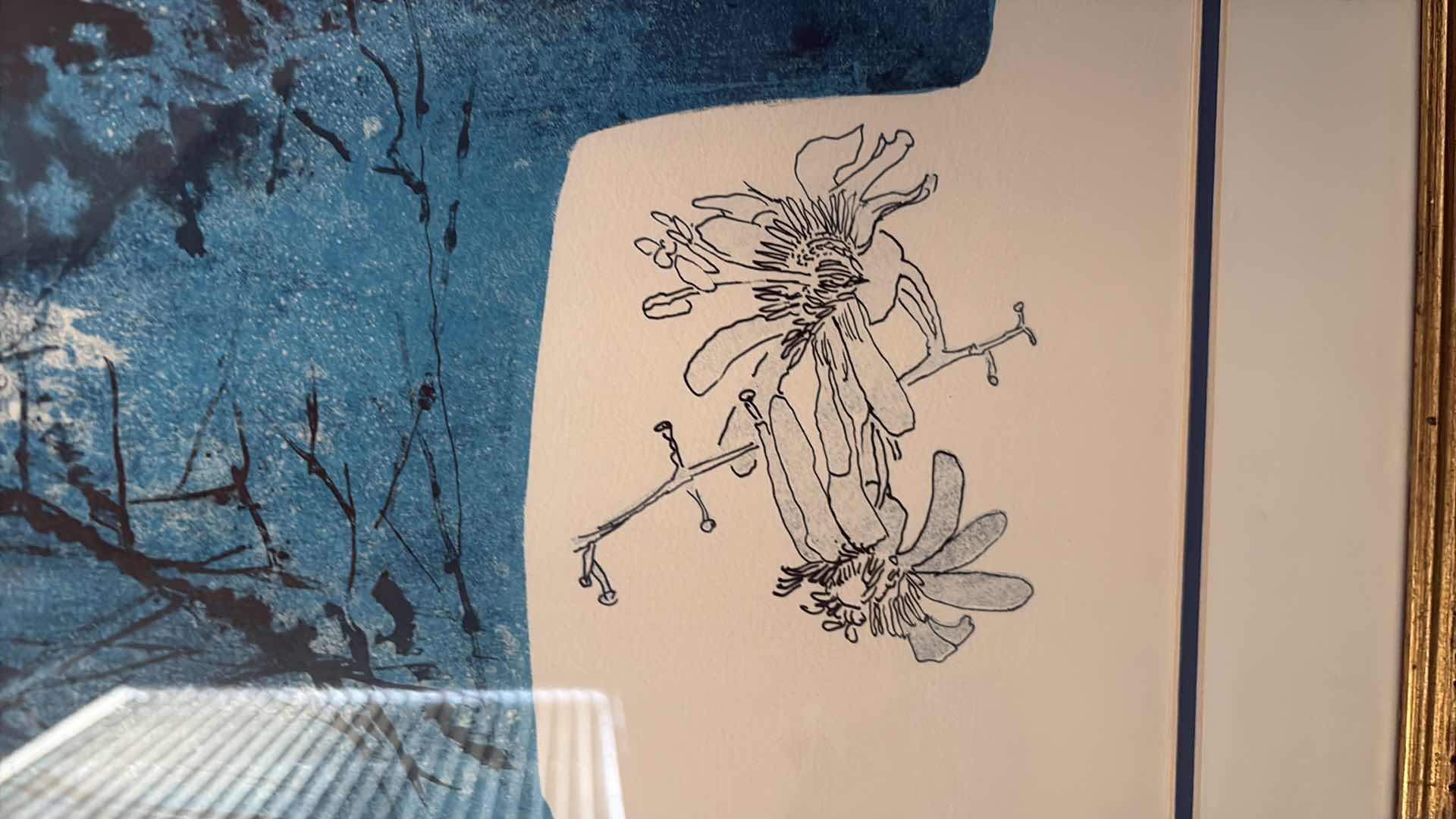 Photo 1 of HOI LEBADANG LITHOGRAPH FRAMED NUMBERED AND SIGNED ART PRINT ARTWORK 28” X 37”