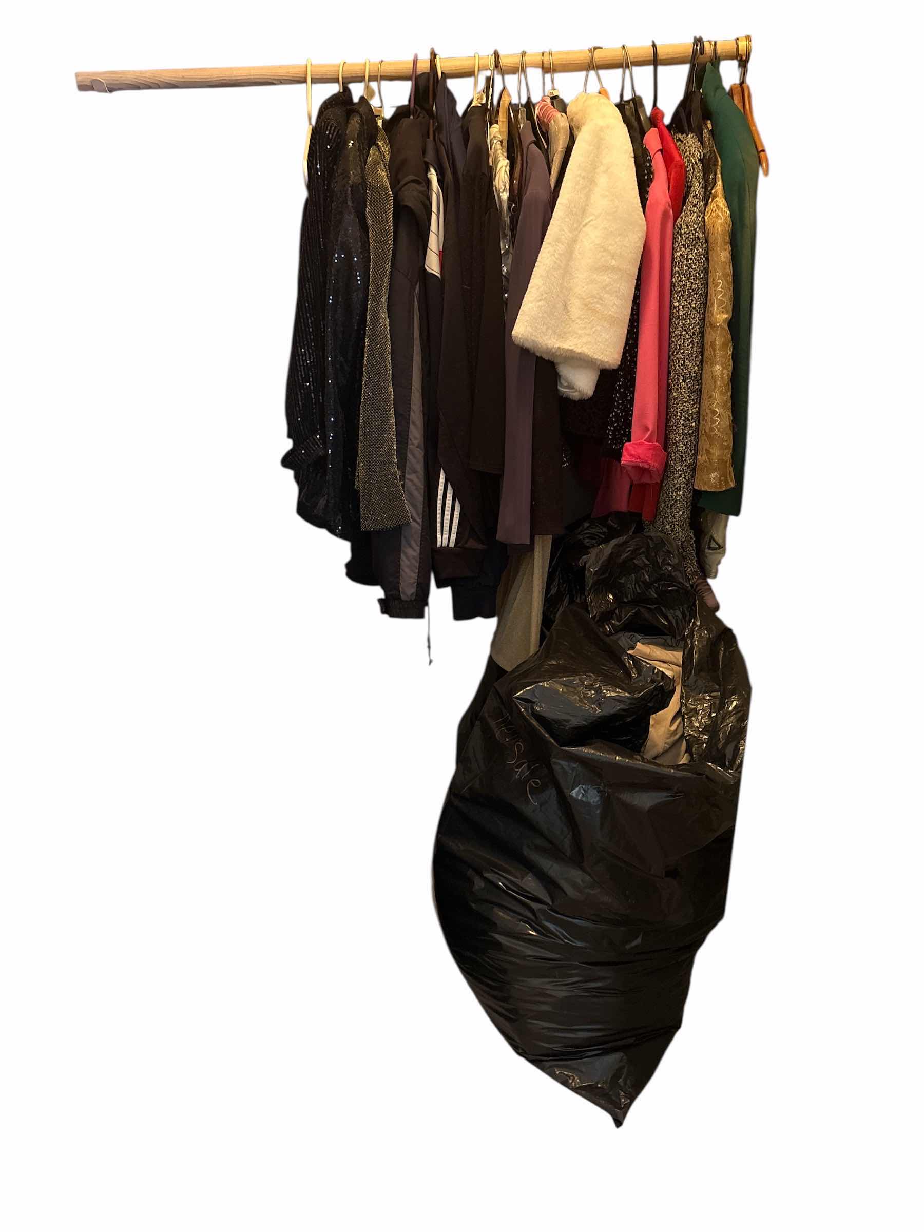 Photo 1 of CLOSET OF WOMENS USED CLOTHING SIZES AND MEDIUM , LARGE AND EXTRA LARGE