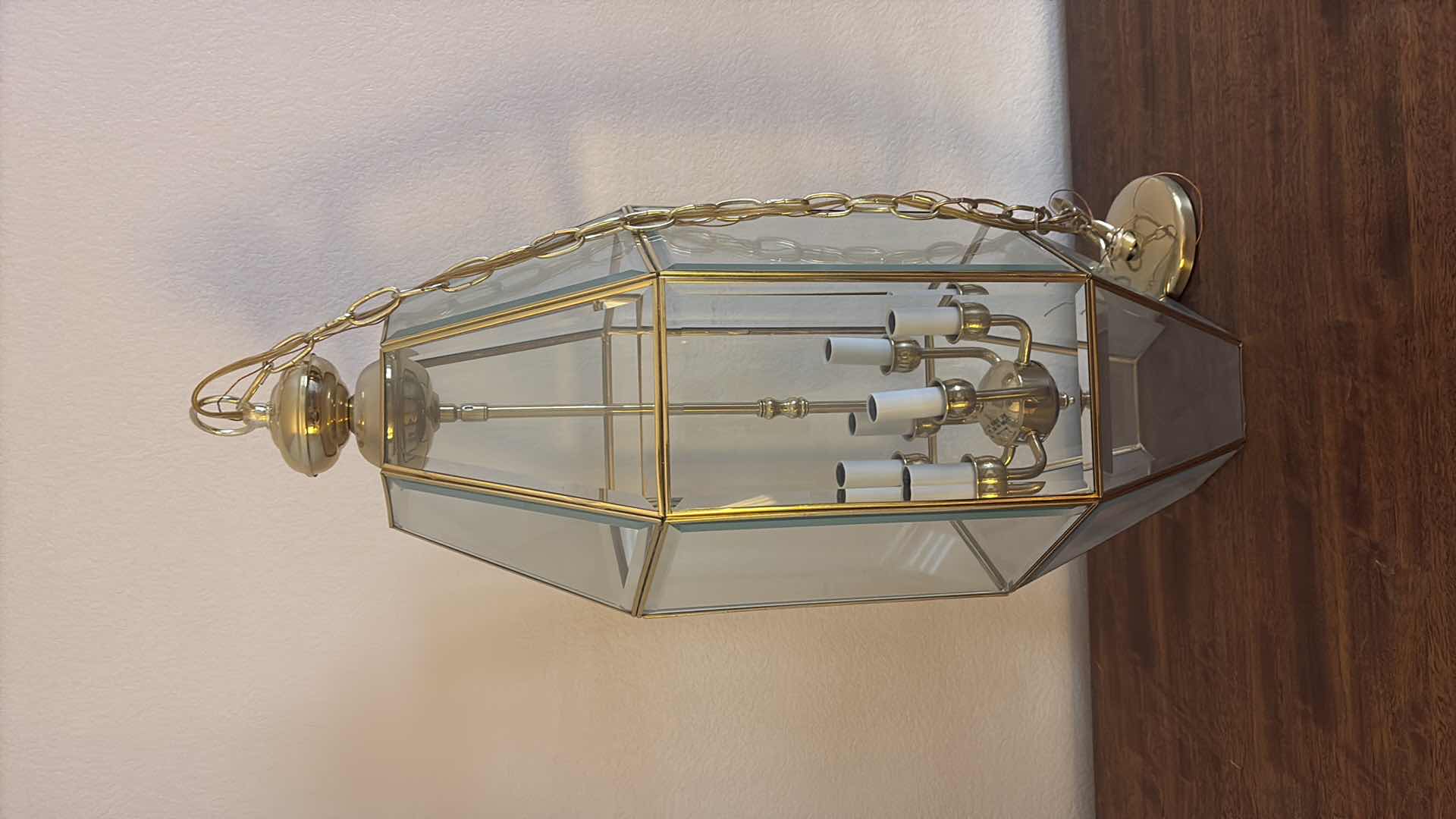 Photo 1 of HANGING CENTERPIECE LIGHT 13”x13” H32”