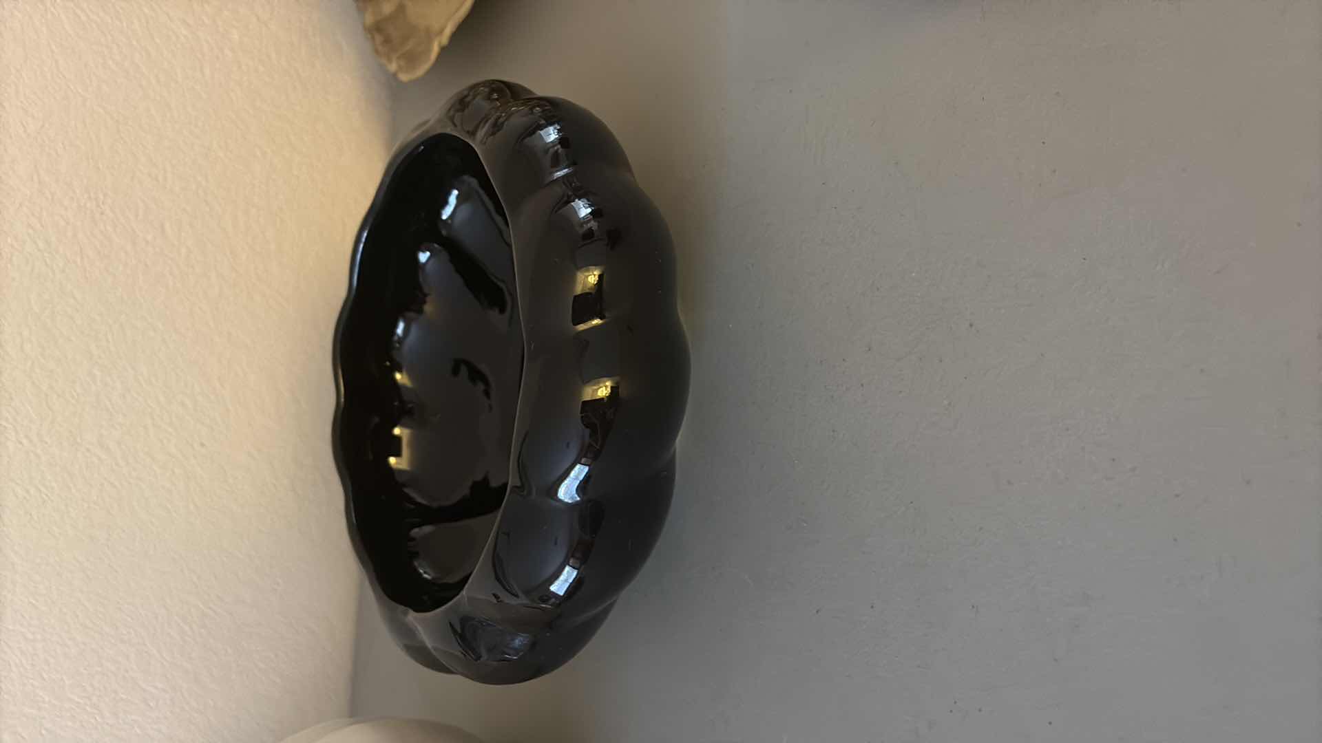 Photo 1 of BLESSED CERAMIC PUMPKIN 8” AND CANDY DISH 9”