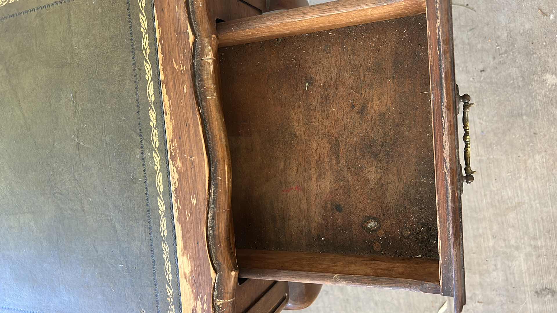 Photo 4 of ANTIQUE  DROP LEAF SIDE TABLE 39” x 30” x H28”