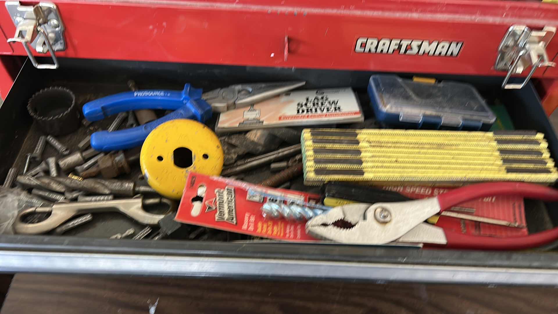 Photo 1 of CRAFTSMAN TOOL BOX WITH CONTENTS