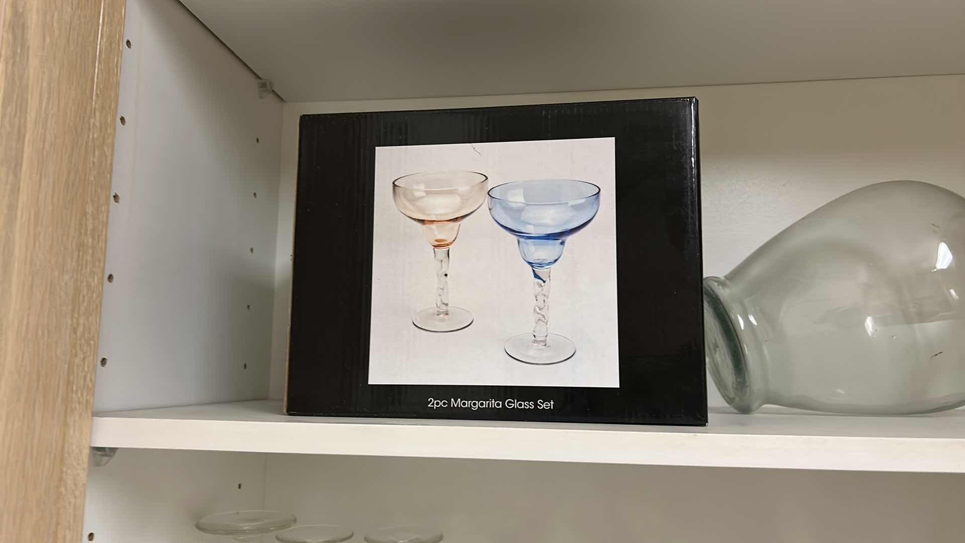 Photo 1 of 2 SHELVES OF STEMWARE