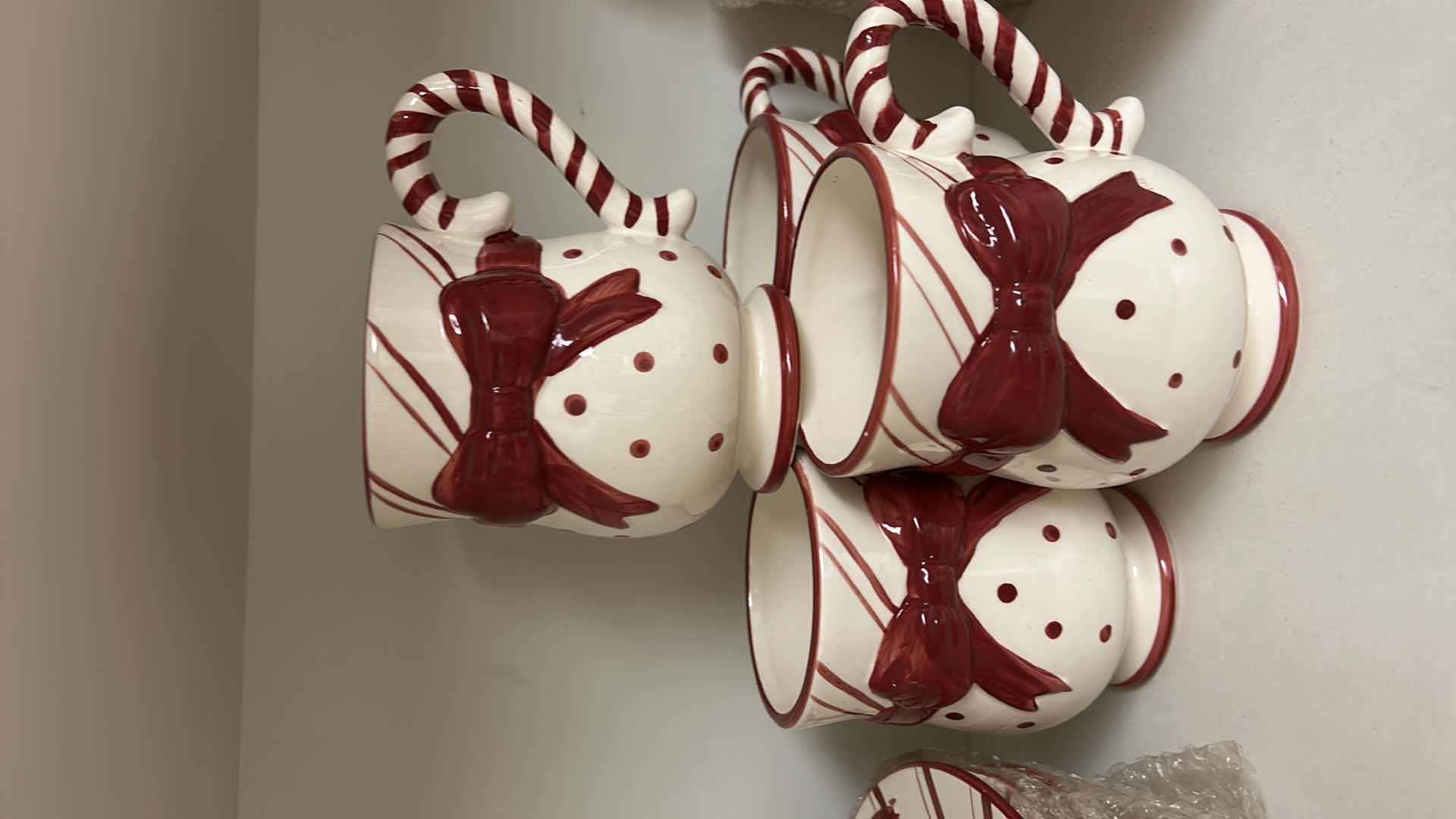 Photo 1 of 14PC CHRISTMAS MUGS, PLATES
