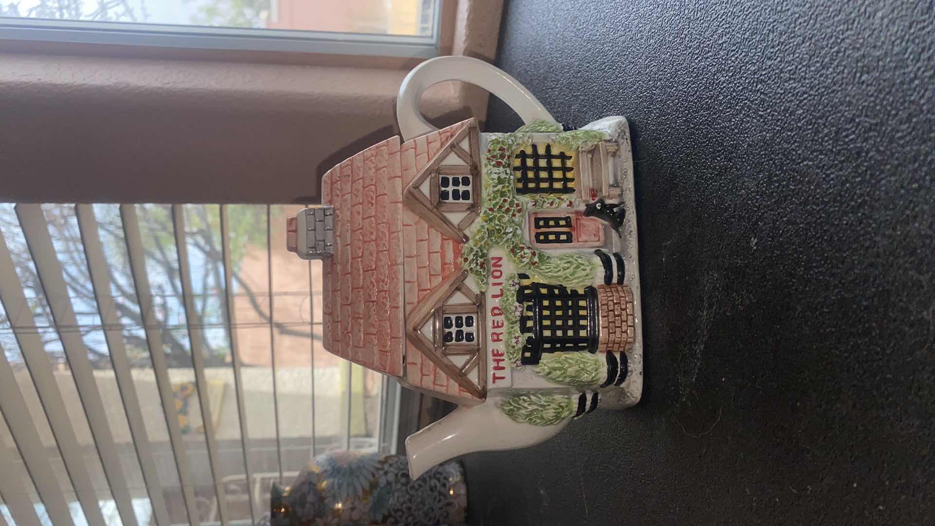 Photo 1 of 2 - HAND PAINTED CERAMIC TEA POTS